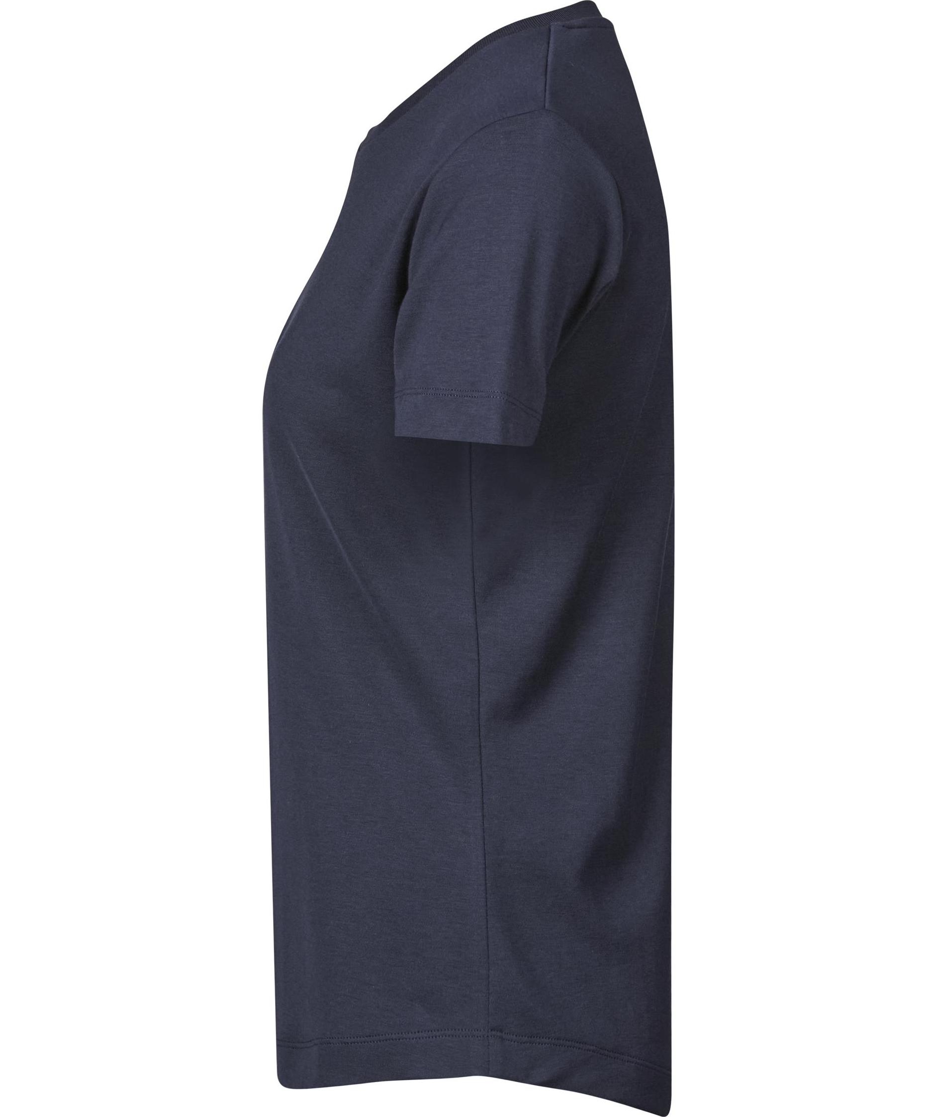 Tee Jays Pima Damen T-Shirt, Navy, large image number 3