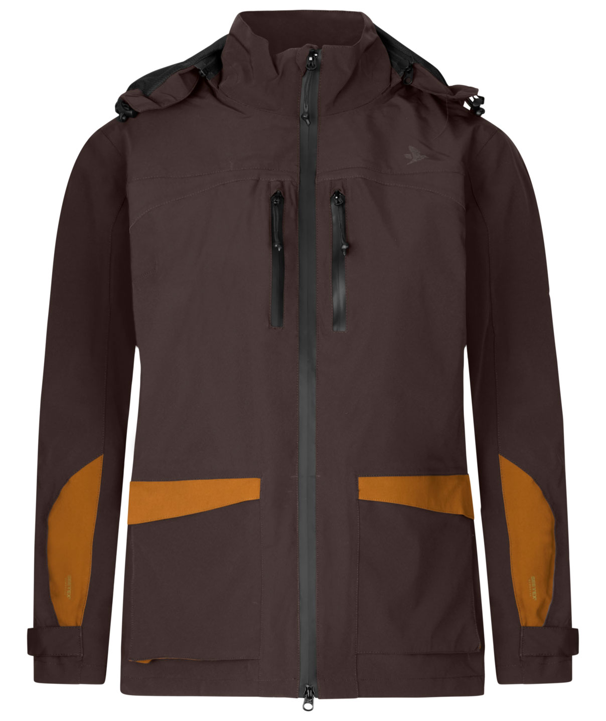 Seeland Dog Active damejakke, Dark brown