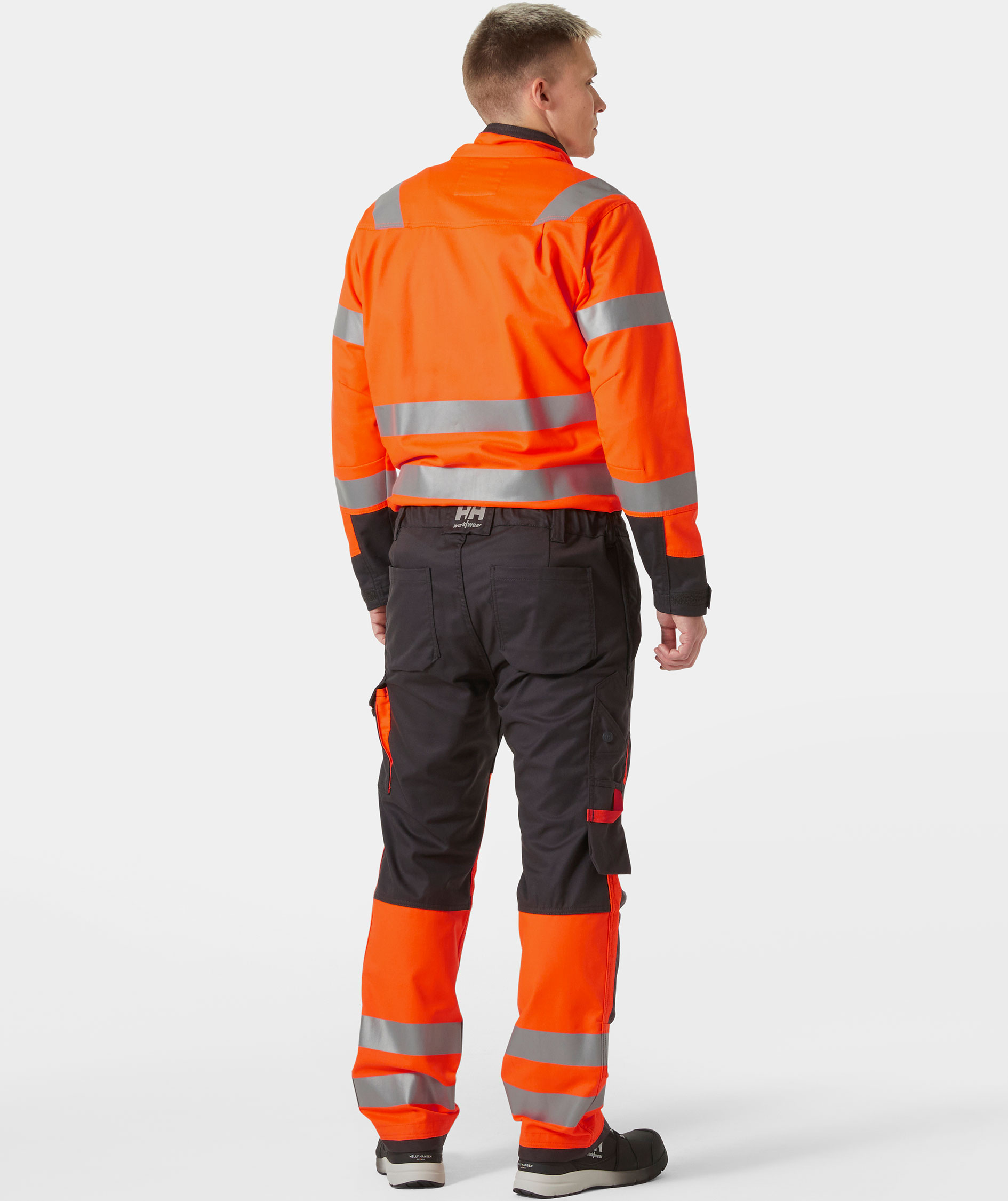 Helly Hansen&nbsp;Alna 2.0 coveralls, Hi-vis Orange/Ebony, large image number 3