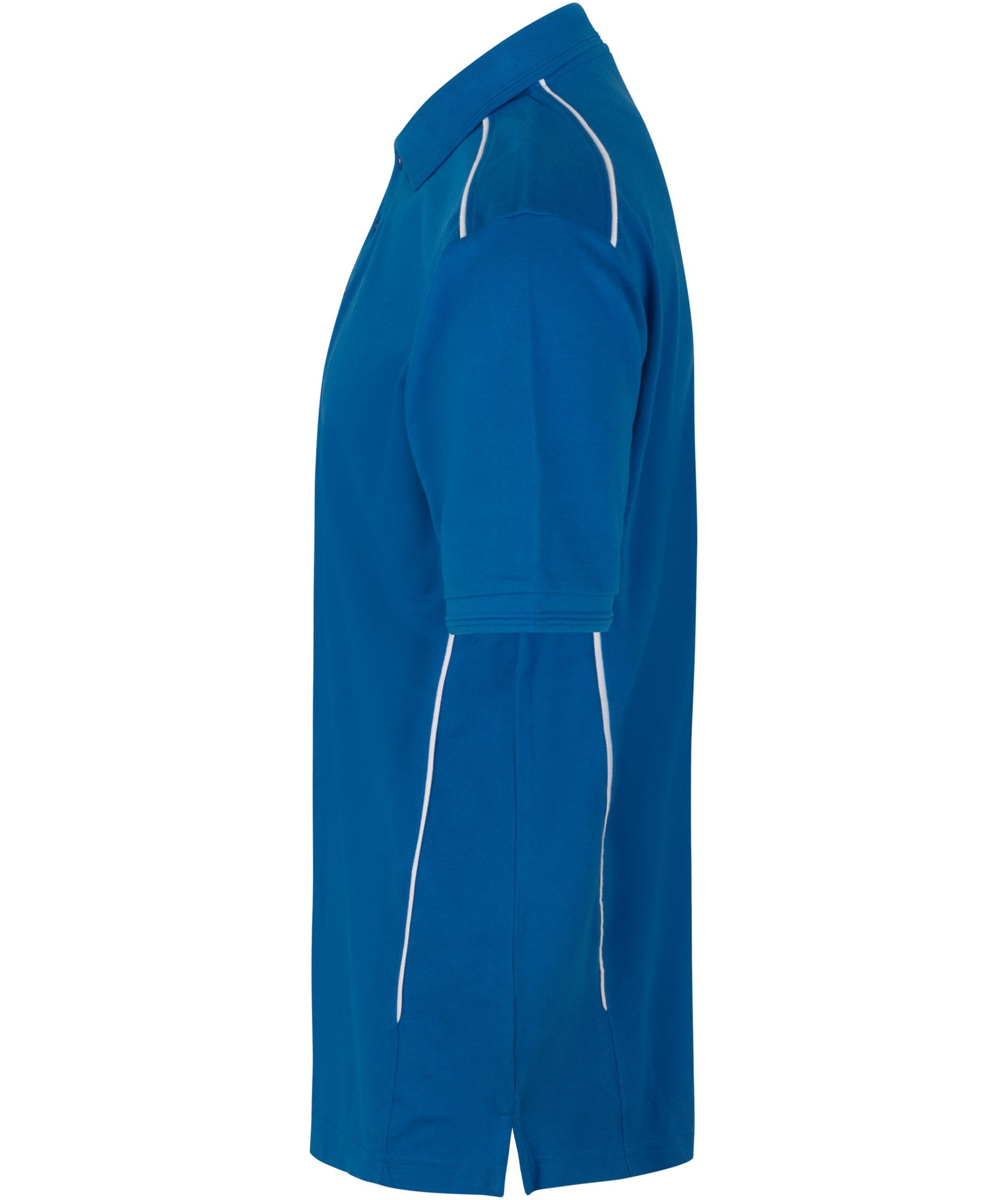 ID PRO Wear pipings polo shirt, Azure Blue, large image number 2