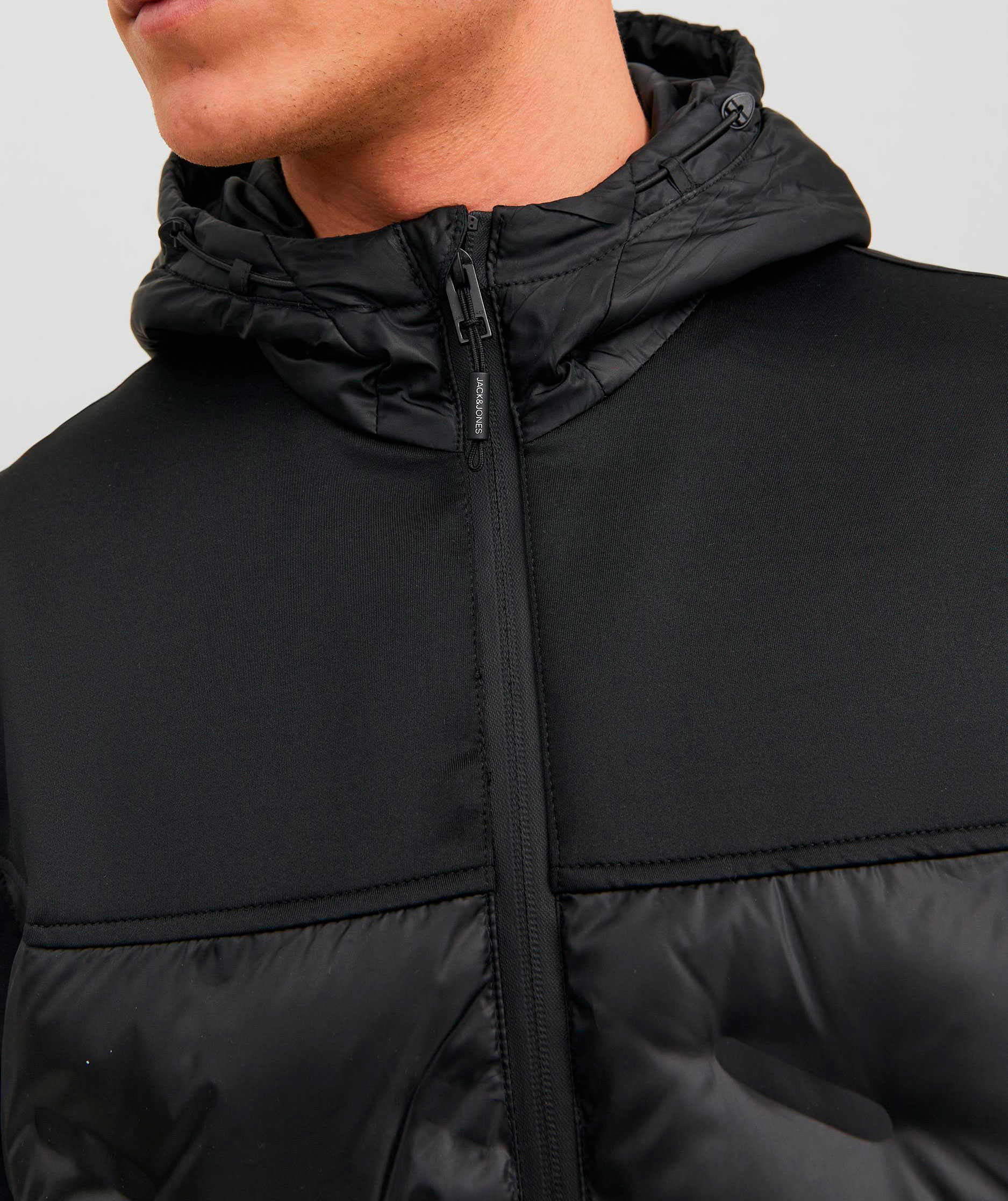 Jack & Jones JJEMULTI HEAT hybridjacka, Black, large image number 3