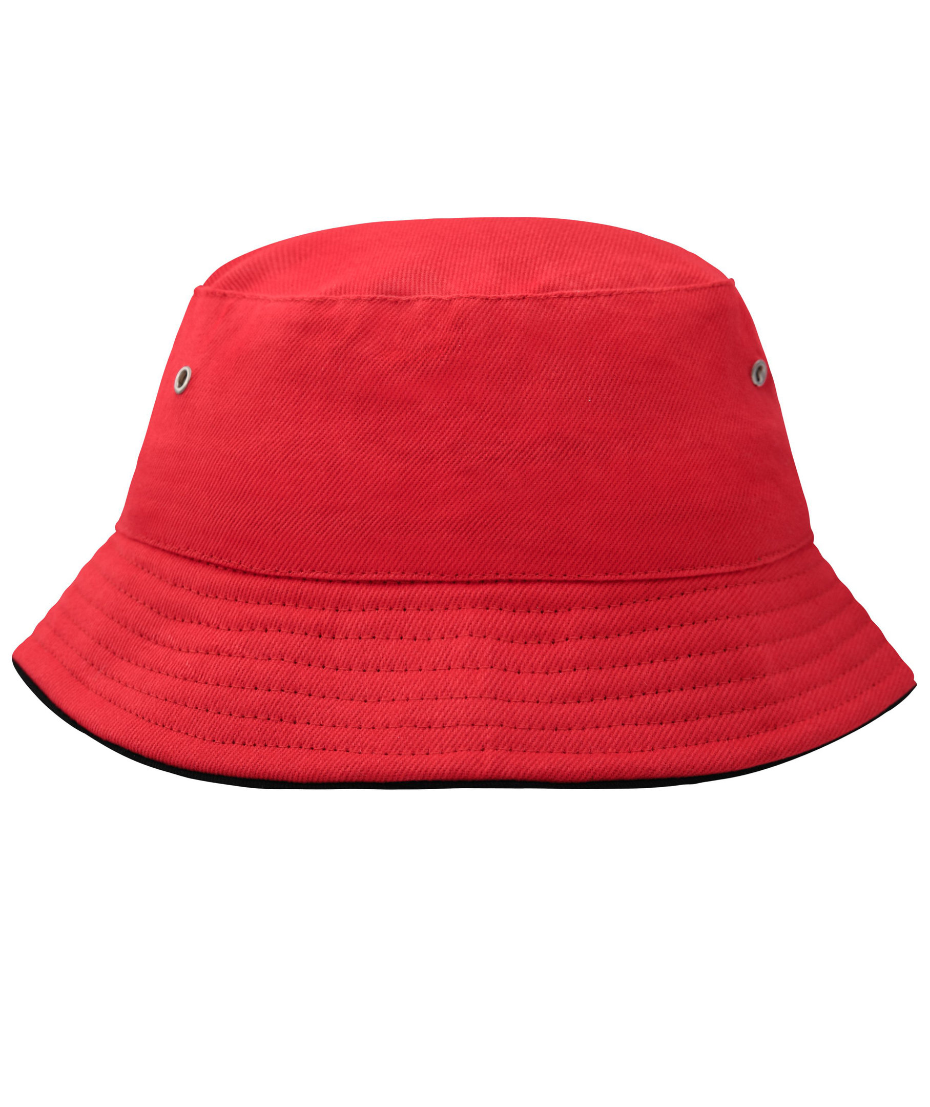 Myrtle Beach Sonnenhut f&uuml;r Kinder, Rot/Schwarz, Rot/Schwarz, swatch