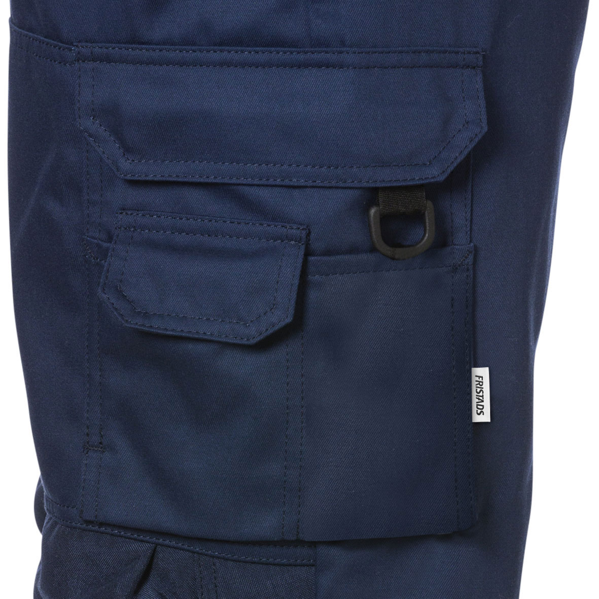 Fristads bib and braces, Hi-Vis yellow/marine, large image number 3