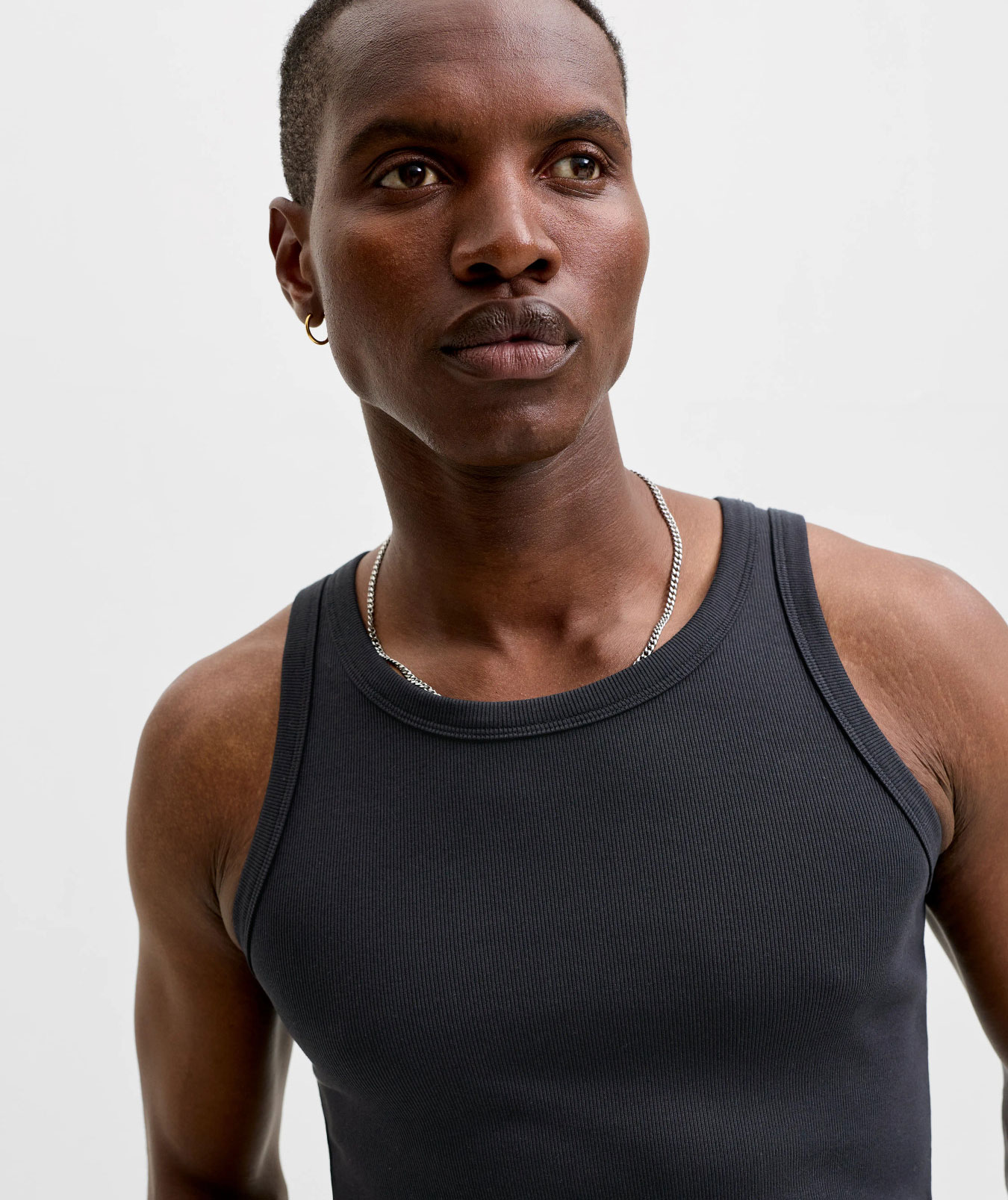 Jack & Jones JJEORGANIC singlet, Black, large image number 3