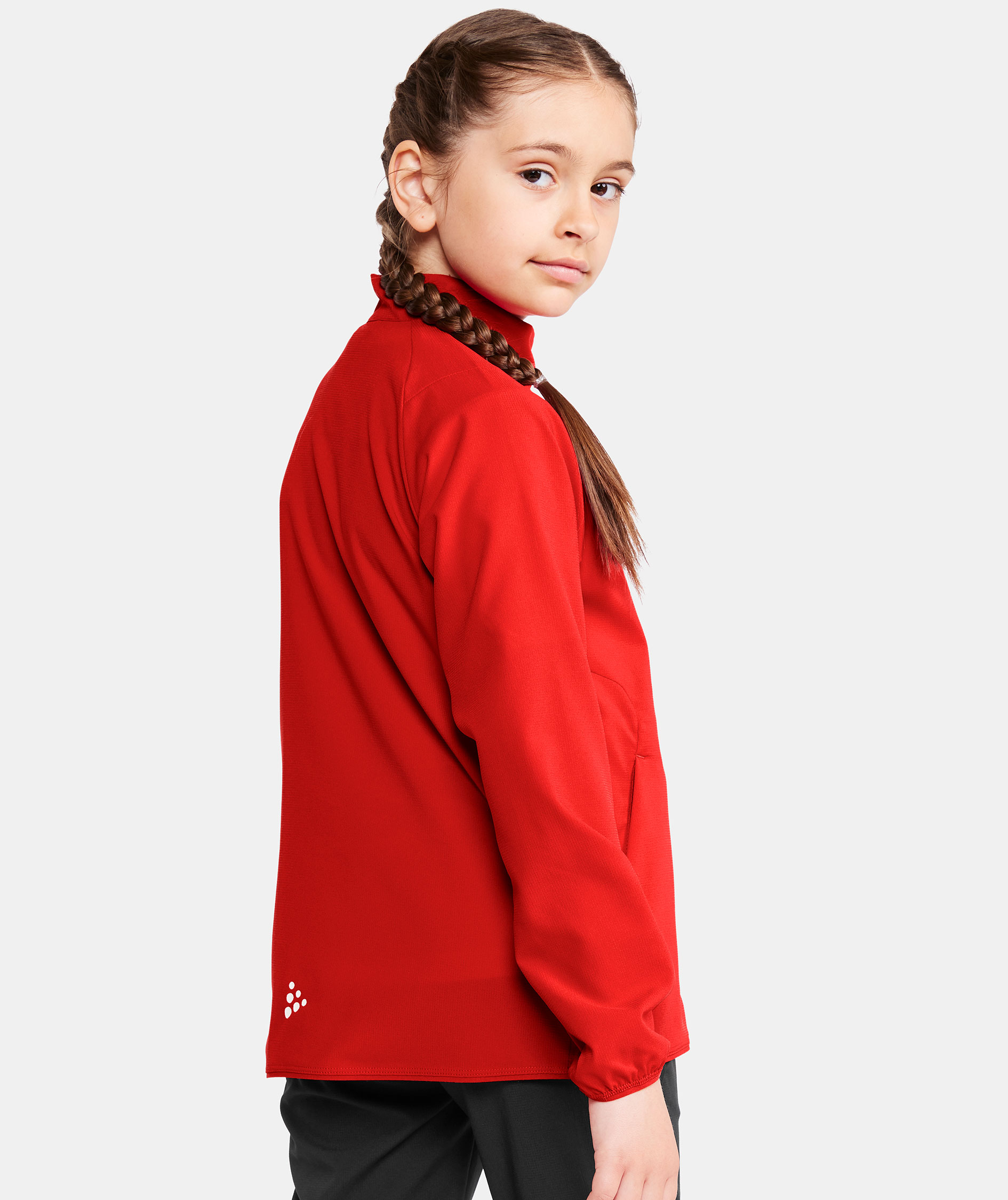 Craft Rush 2.0 cardigan till barn, Bright red, large image number 6