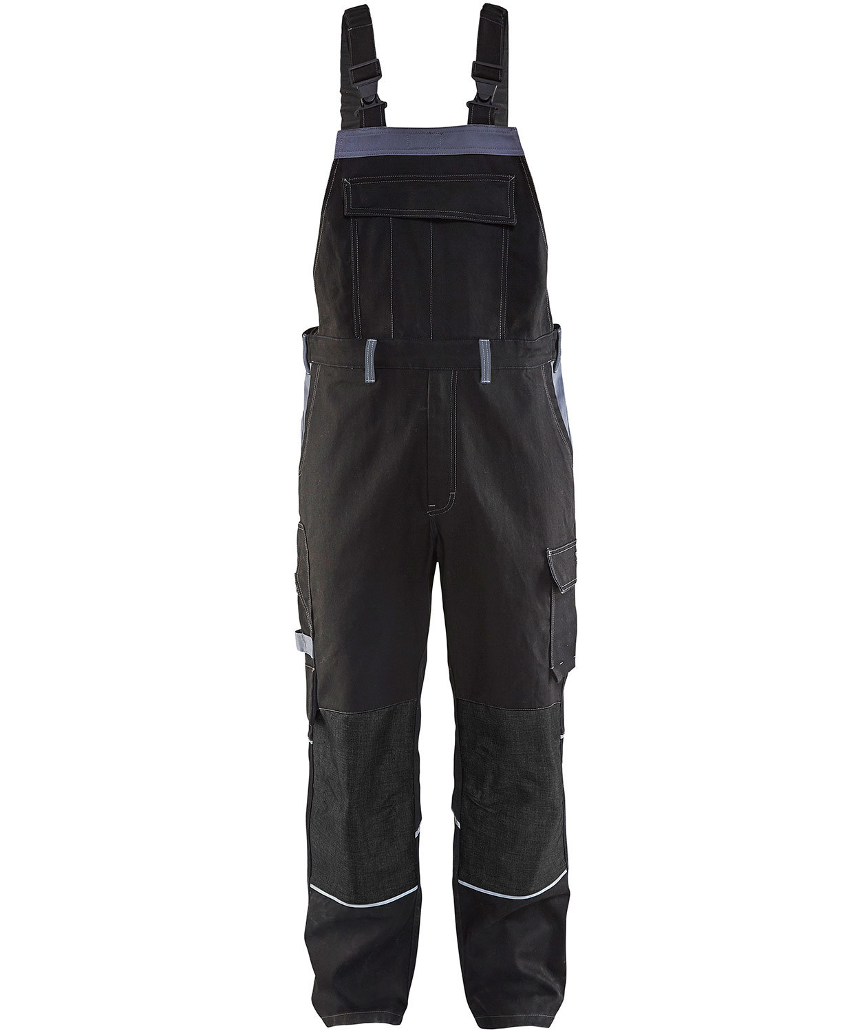 Bl&aring;kl&auml;der Anti-Flame selebukse, Svart/Gr&aring;