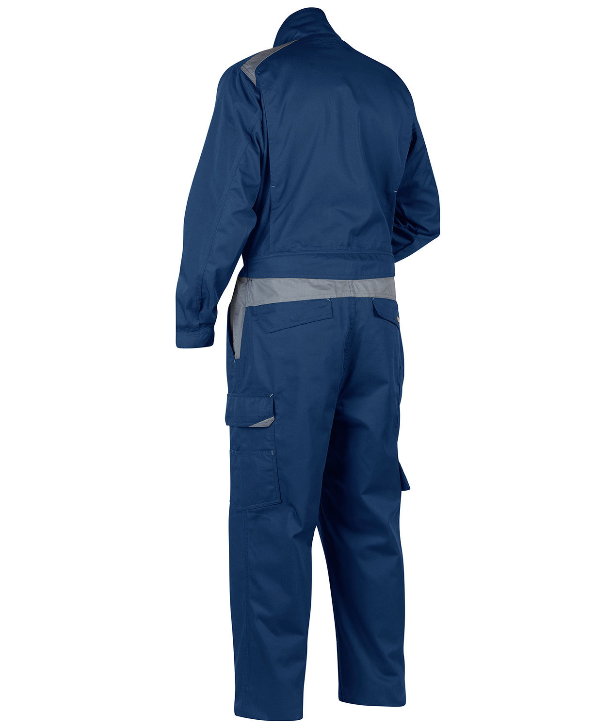 Bl&aring;kl&auml;der industrioverall, Marin/Gr&aring;