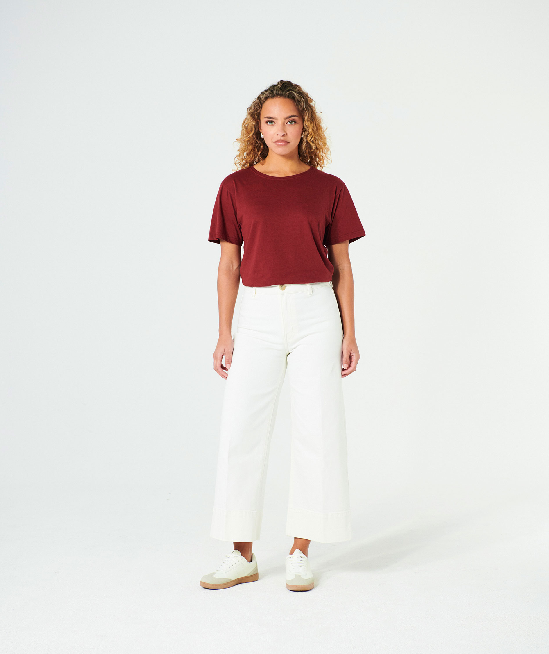 Clique Basic-T T-shirt, Vinr&oslash;d, large image number 6