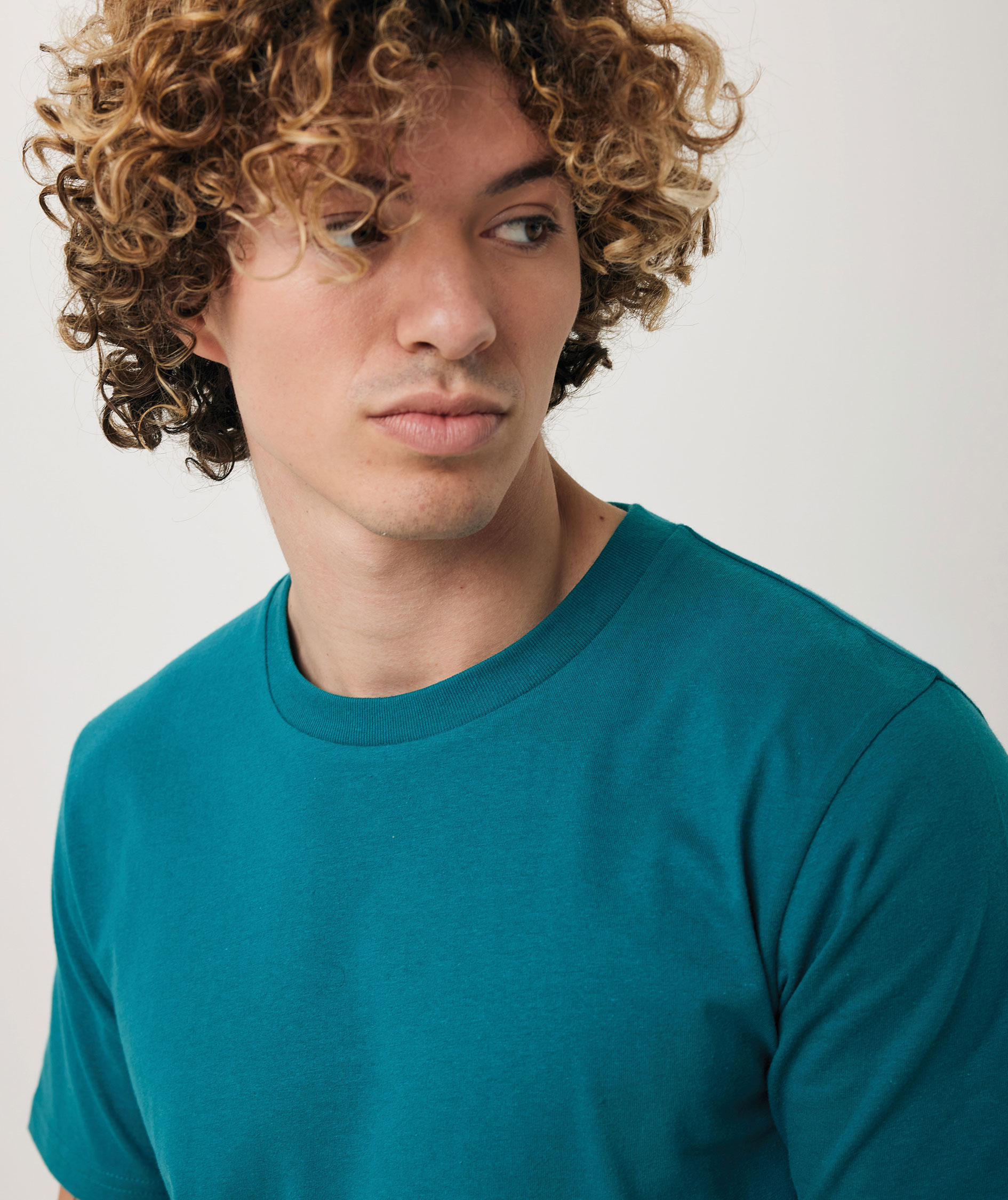 Iqoniq Brett T-shirt, Verdigris, large image number 5
