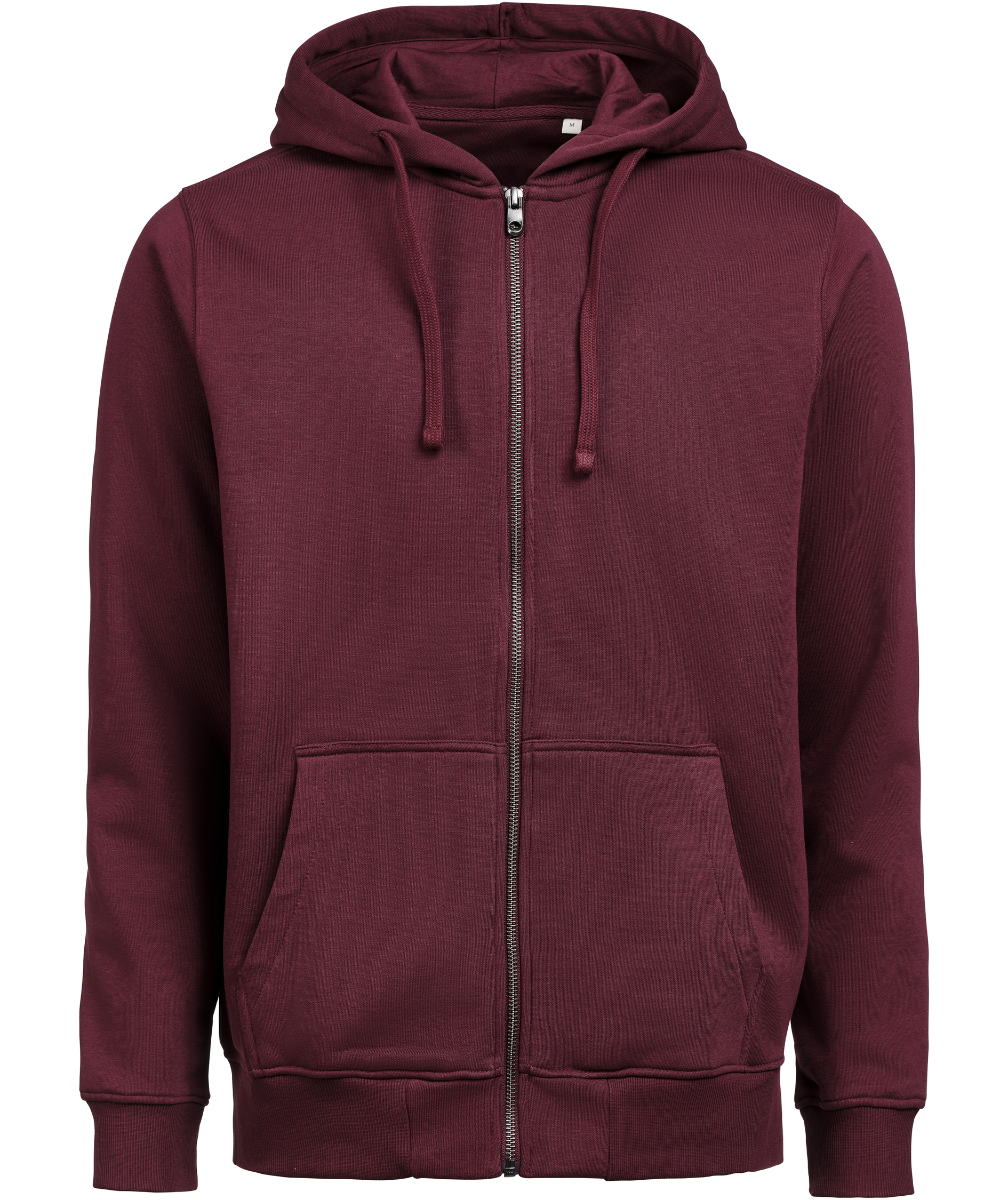 UM Regular fit hoodie med dragkedja, Prune
