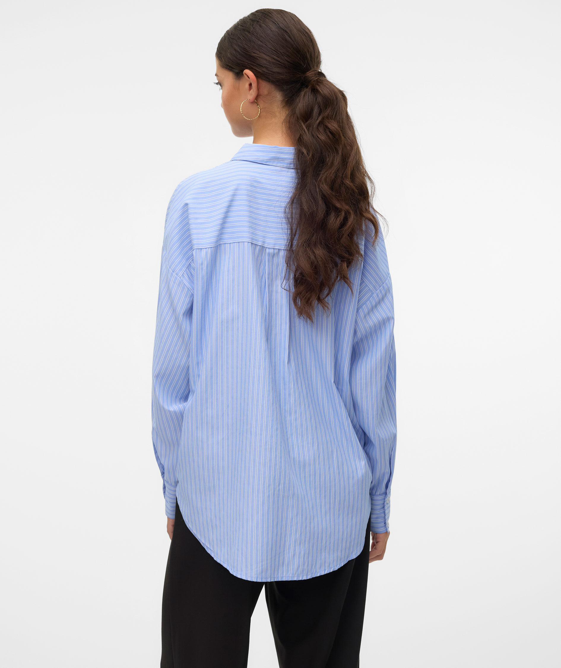 Vero Moda VMFANNI dameskjorte, Hydrangea, large image number 2