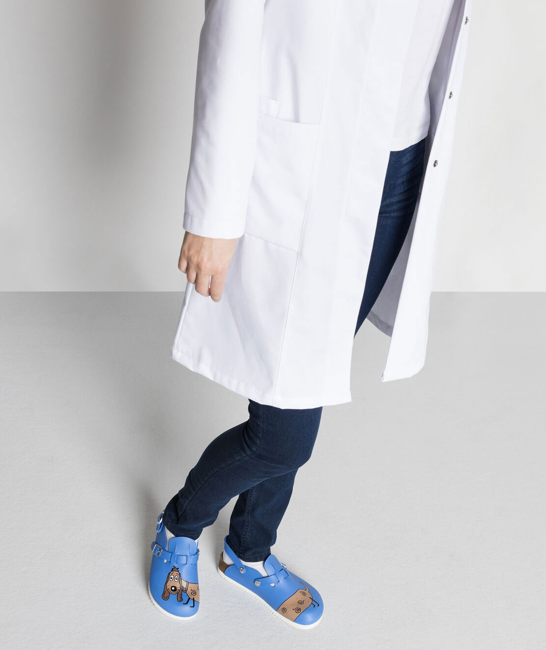 Birkenstock Kay Narrow Fit dame sandaler, Bl&aring;, large image number 1