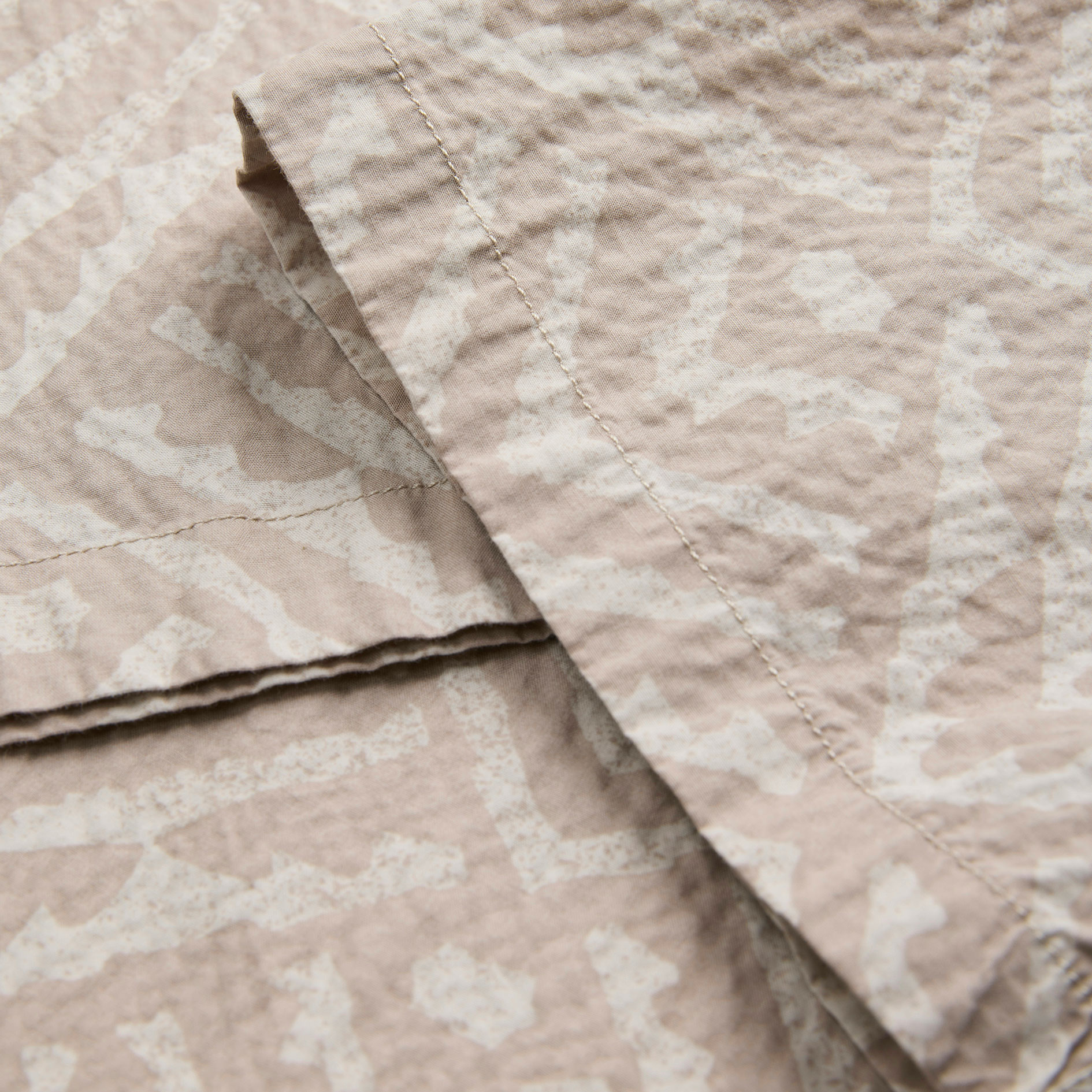 Jack & Jones JJMILO SEERSUCKER RESORT short-sleeved shirt, Moonbeam, large image number 3