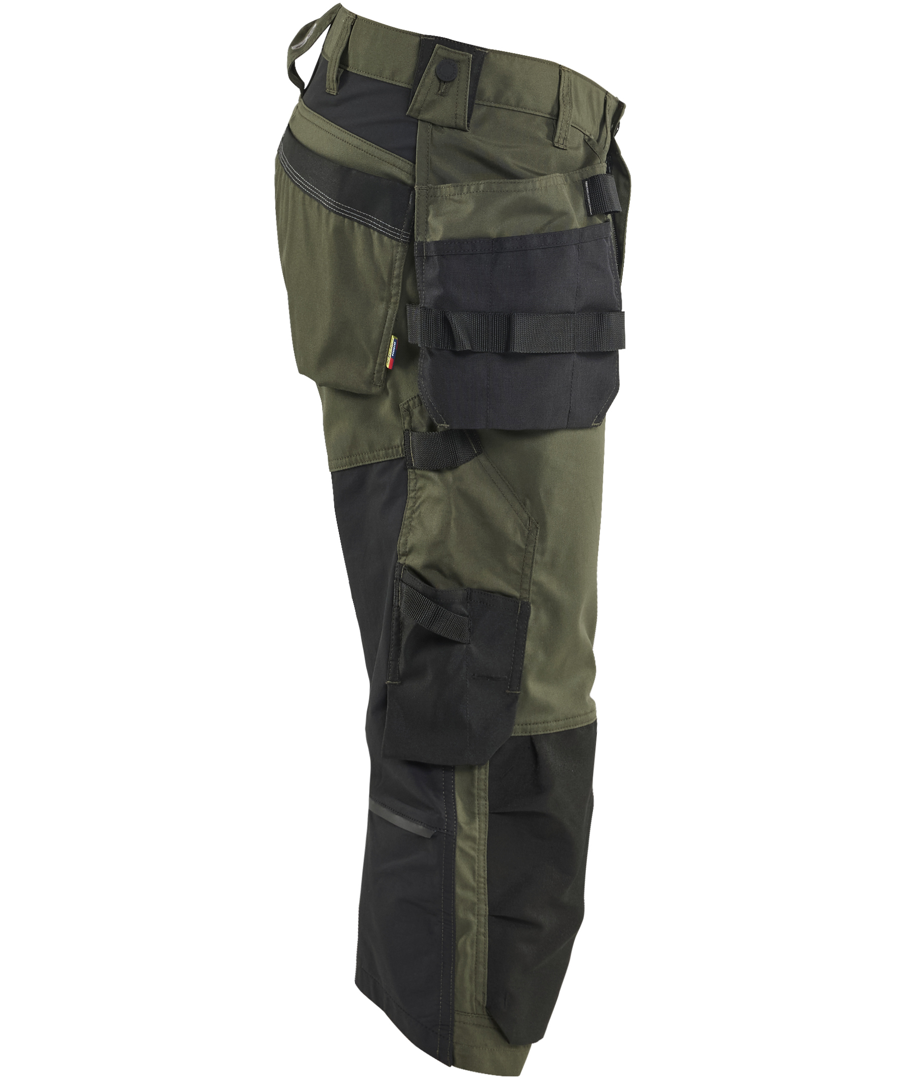 Bl&aring;kl&auml;der craftsman knickers, Forest green/black, large image number 2