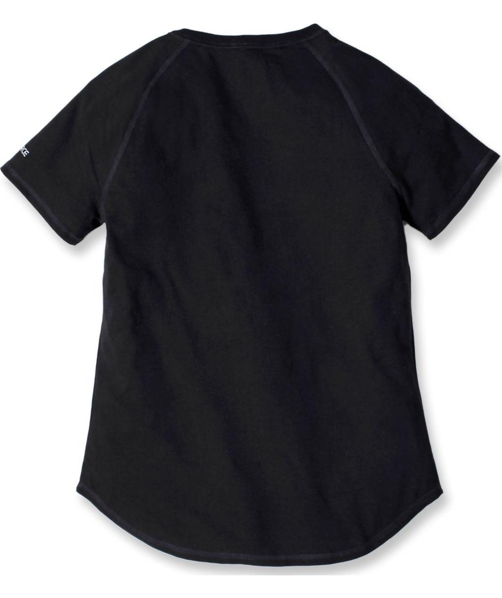 Carhartt dame T-shirt, Black, large image number 2