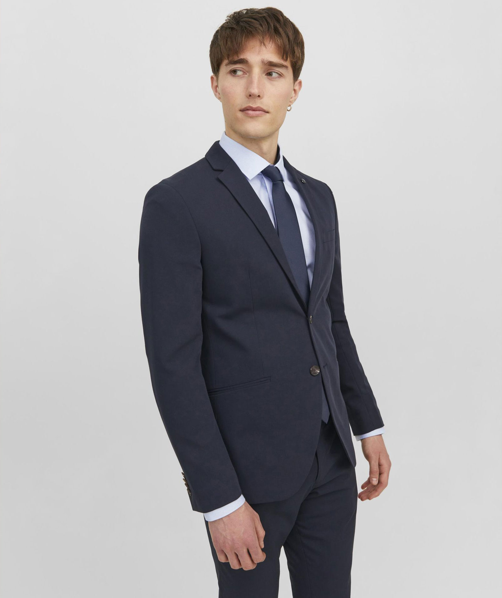 Jack & Jones JACSOLID tie, Navy Blazer, Navy Blazer, large image number 1