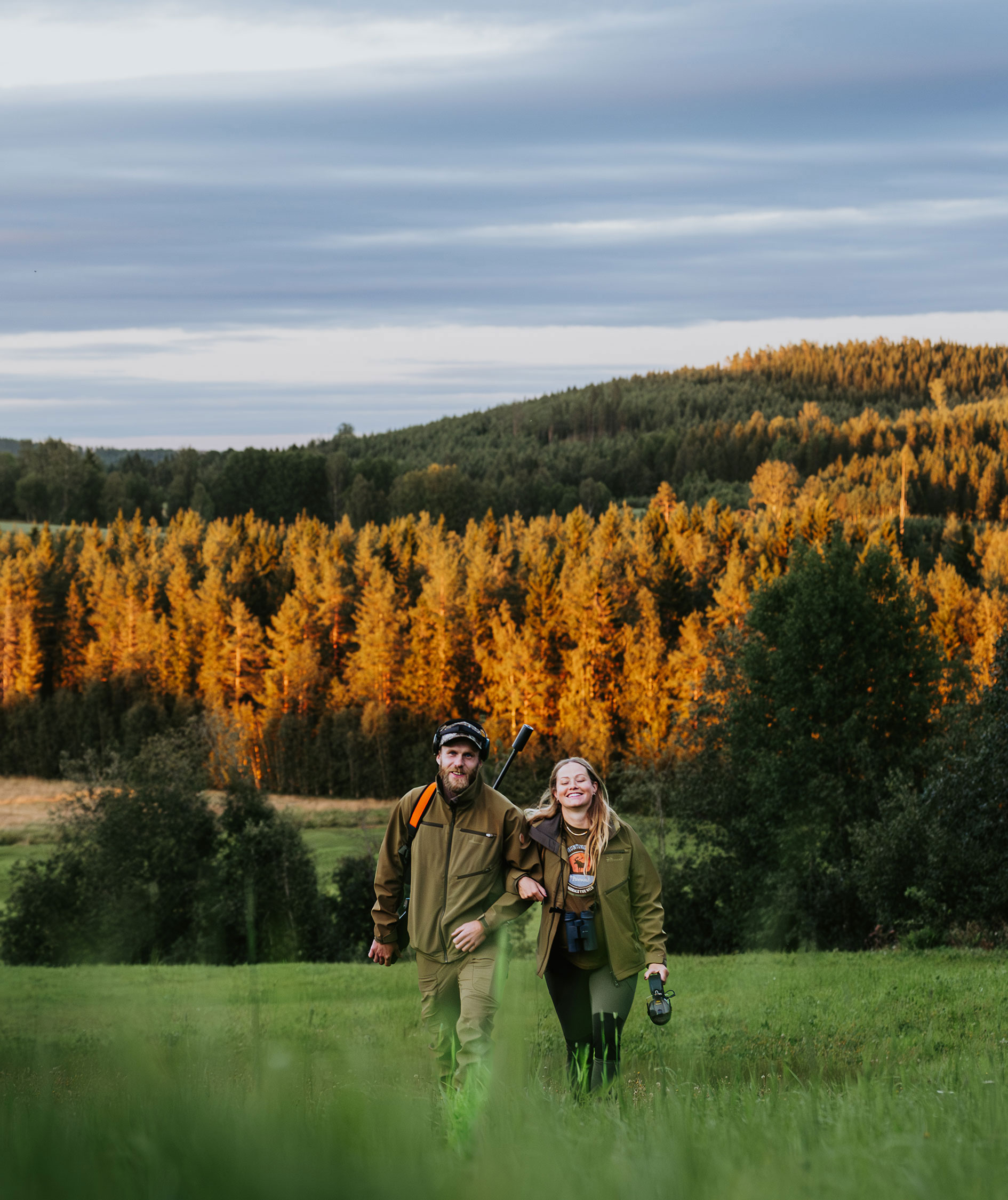 Pinewood&nbsp;Furudal Hunters Hybrid stretch damejakke, Olive green, large image number 13