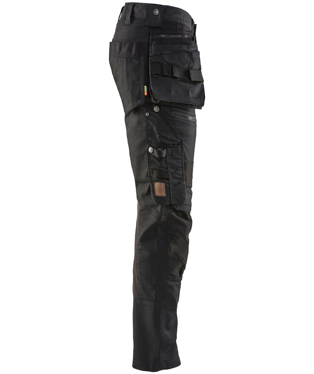 Bl&aring;kl&auml;der Handwerkerhose X1900, Schwarz/Schwarz, large image number 2