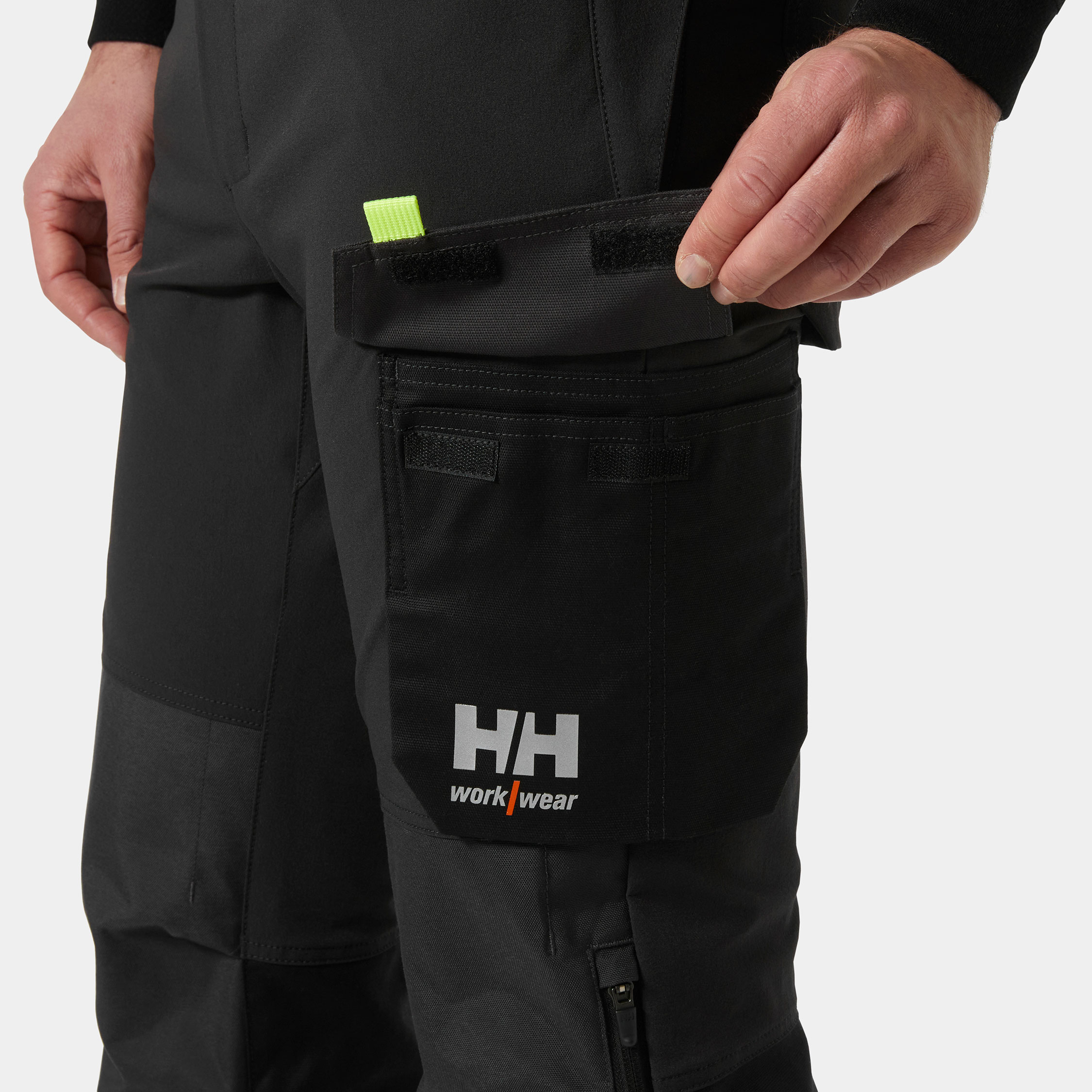 Helly Hansen Oxford 4X Connect&trade; bib and brace full stretch, Black/Ebony, large image number 6