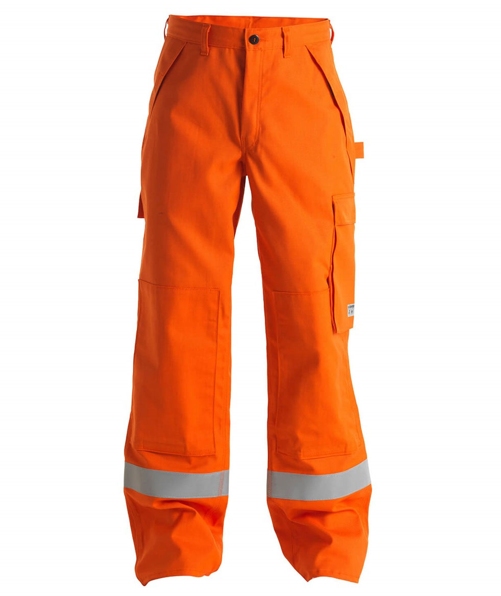 Engel Safety+ work trousers, Orange