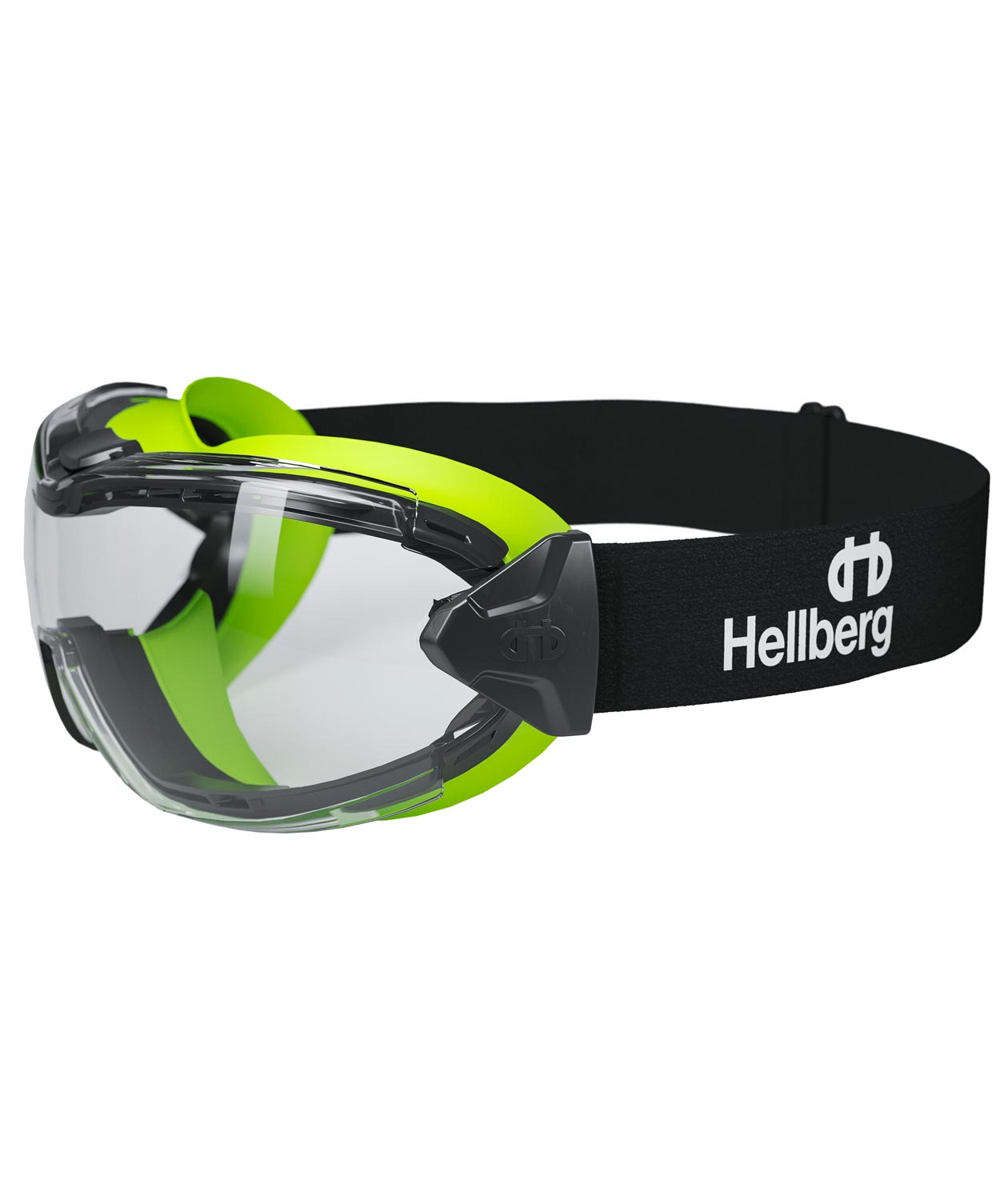 Hellberg Neon Plus ELC AF/AS skyddsglas&ouml;gon/goggles, Transparent b&auml;rnsten