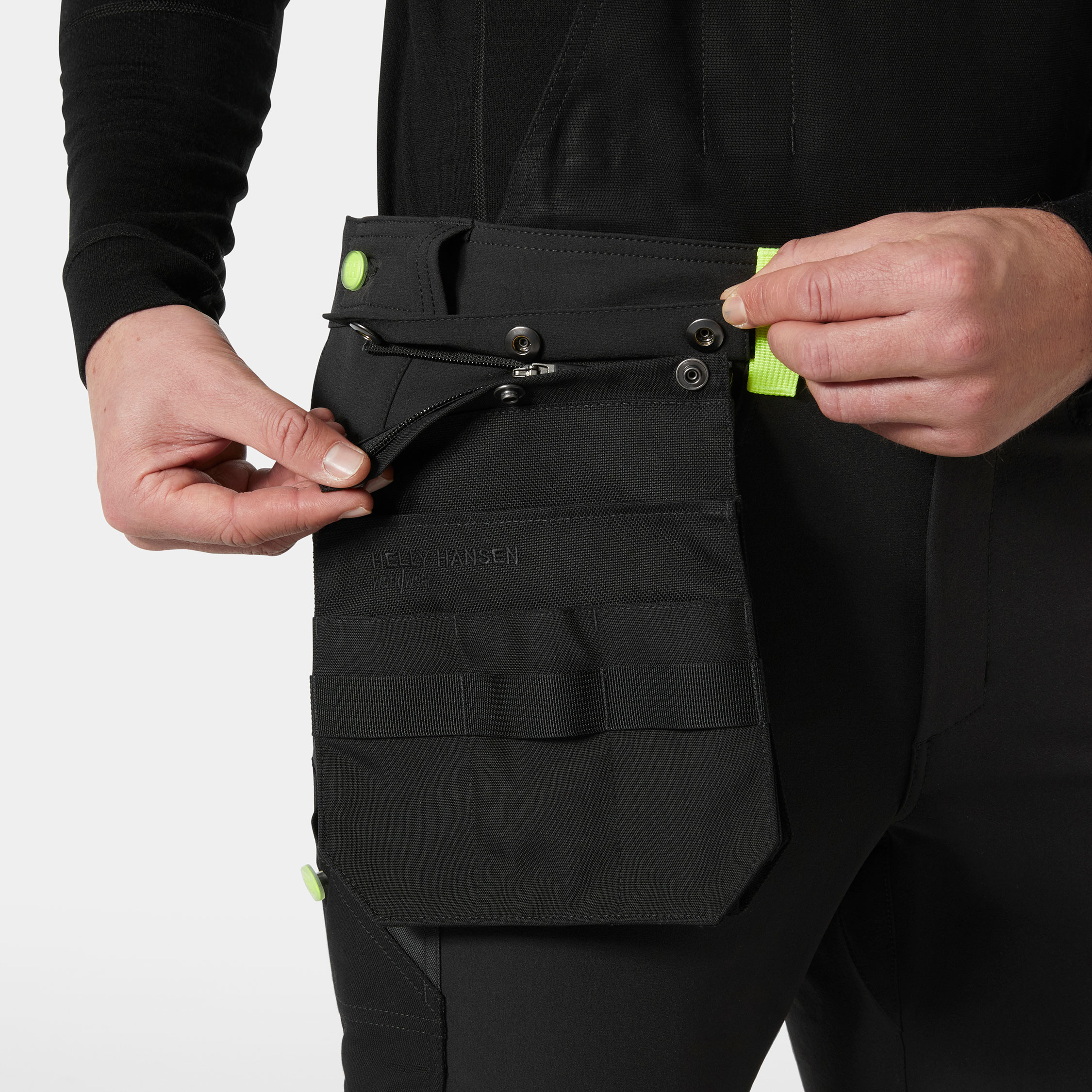 Helly Hansen Oxford 4X Connect&trade; bib and brace full stretch, Black/Ebony, large image number 5