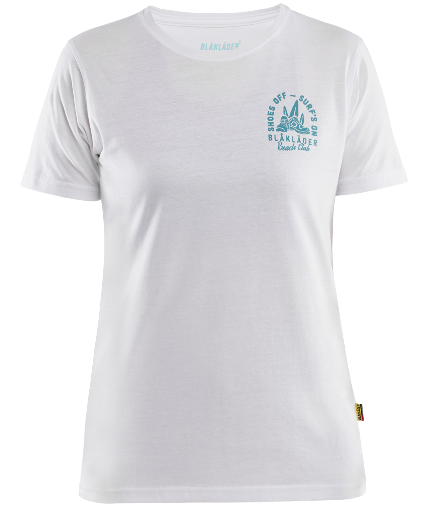 Bl&aring;kl&auml;der Beach Club T-shirt dam, Vit