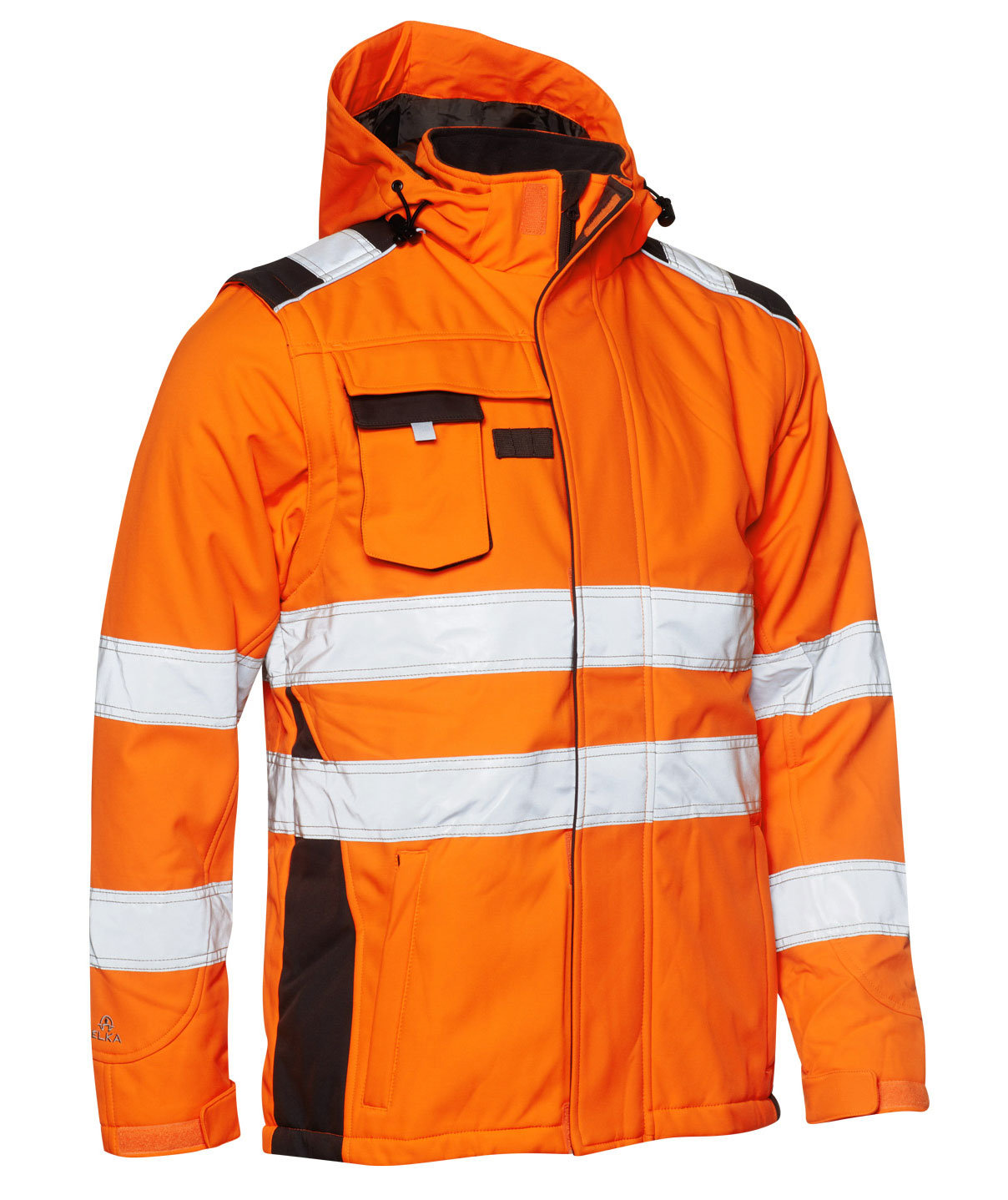 ELKA Visible Xtreme 2-i-1 vinter softshelljakke