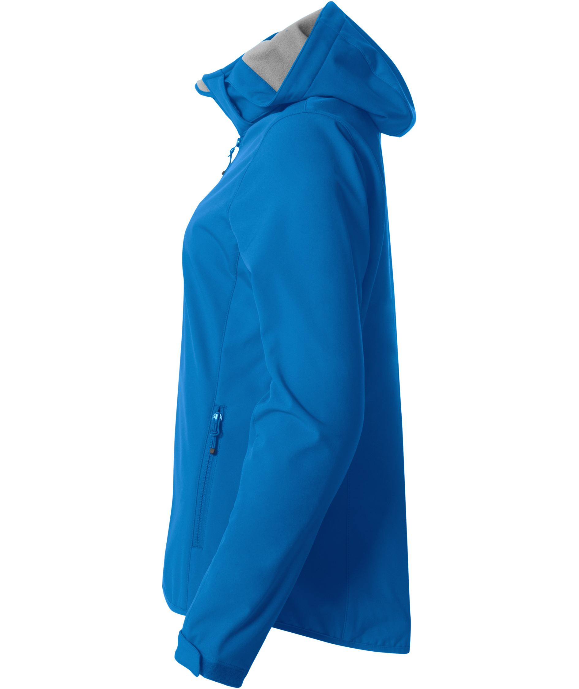 Clique Basic Hoody softshelljacka dam, Royal, large image number 4
