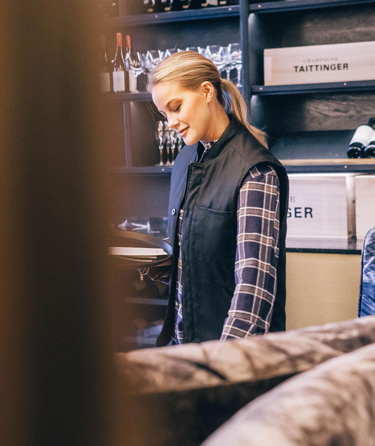 Segers 6539 server vest, Black, large image number 5