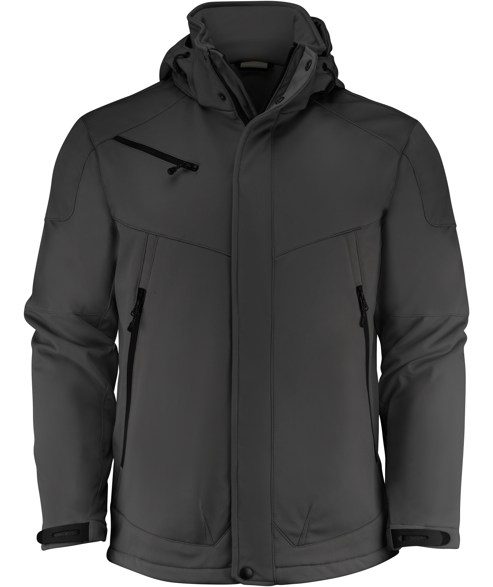 Printer Skeleton softshelljacka, Black