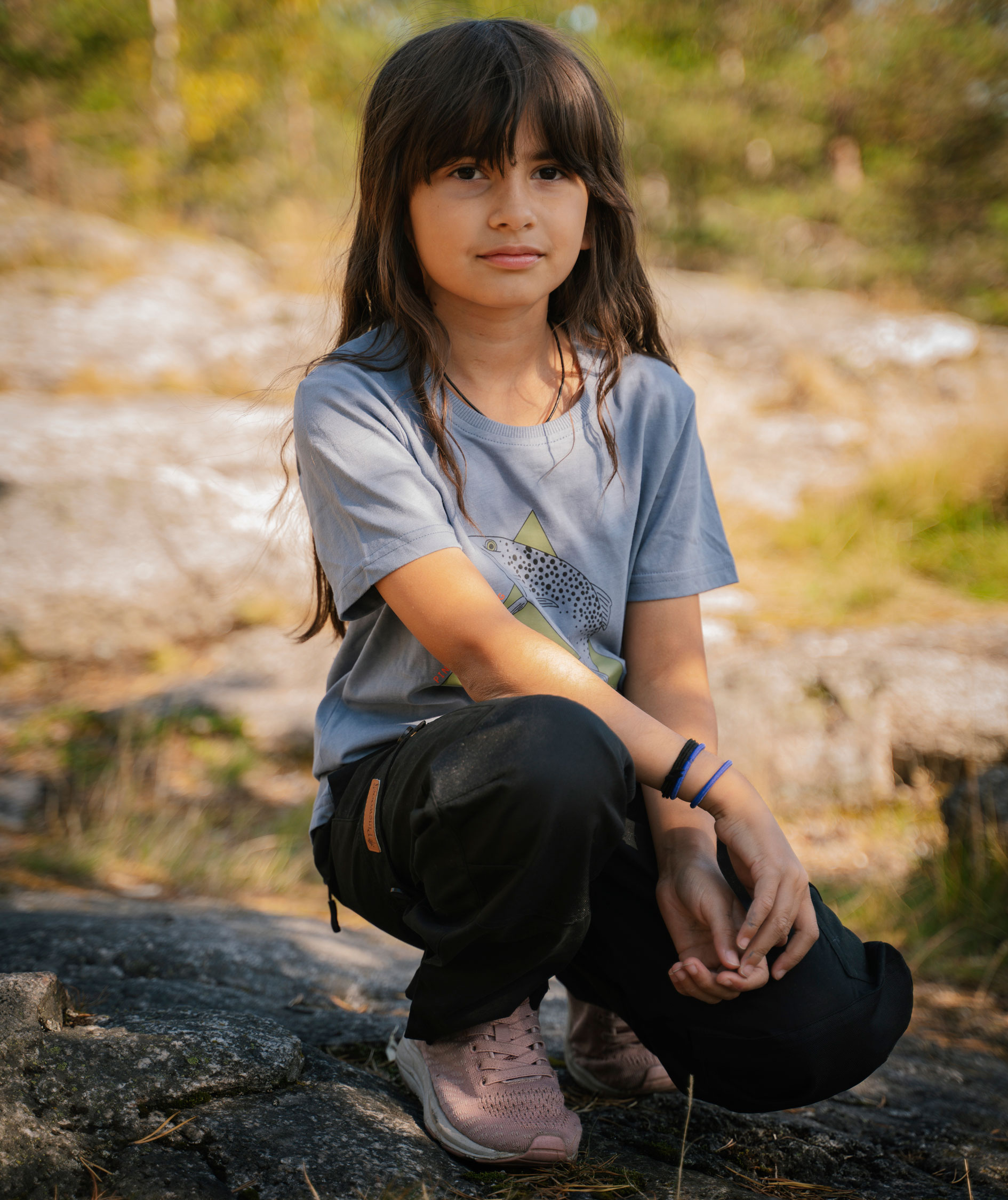 Pinewood Lappland fritidsbukser til b&oslash;rn, Sort/Sort, large image number 5