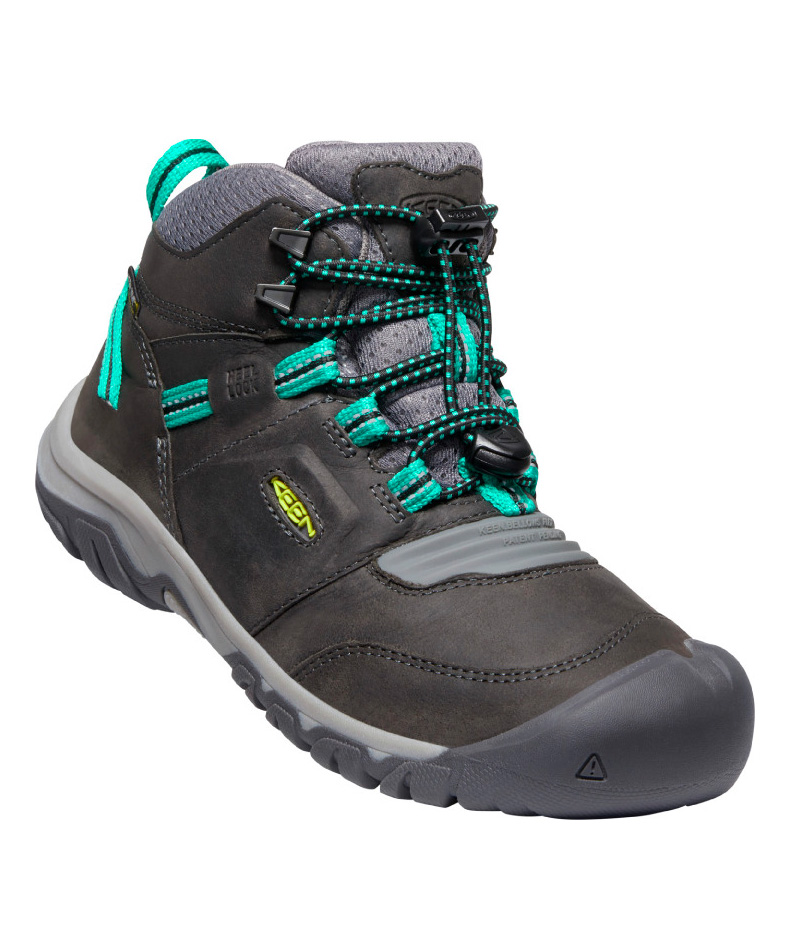Keen Ridge Flex MID WP JR st&oslash;vler, Magnet/Greenlake