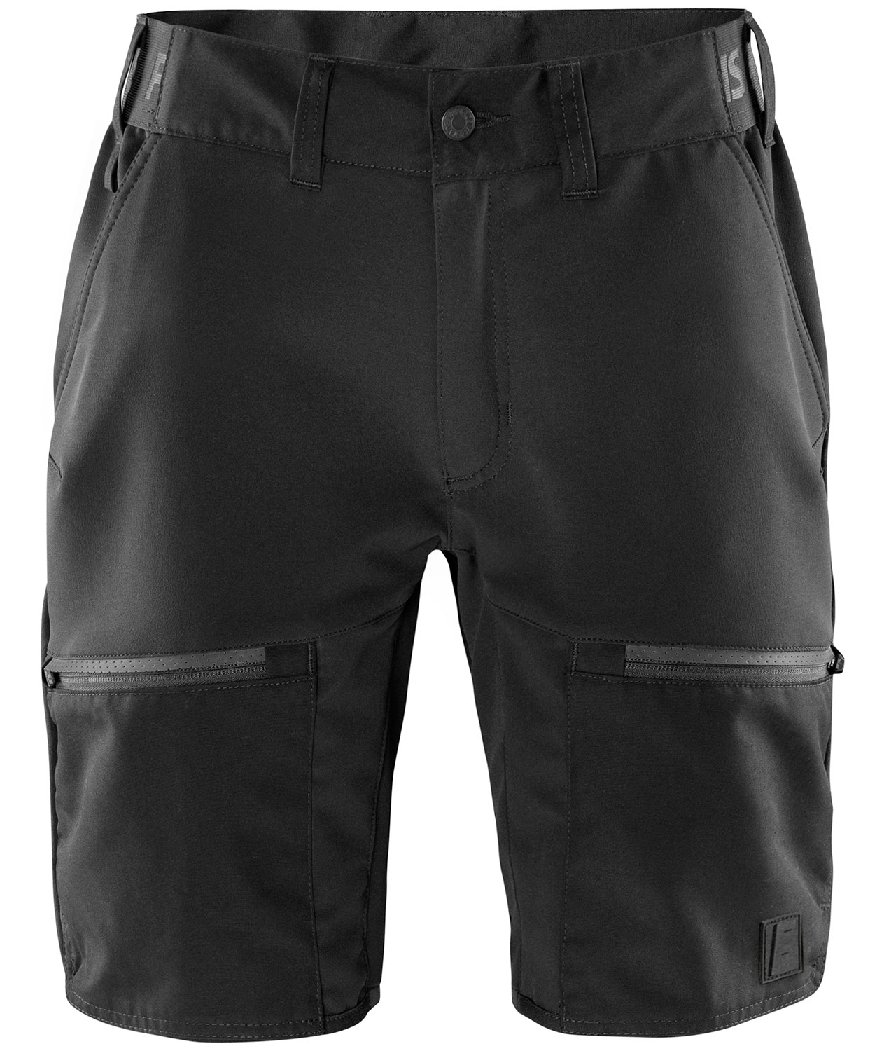 Fristads Outdoor Carbon semistretch shorts, Svart