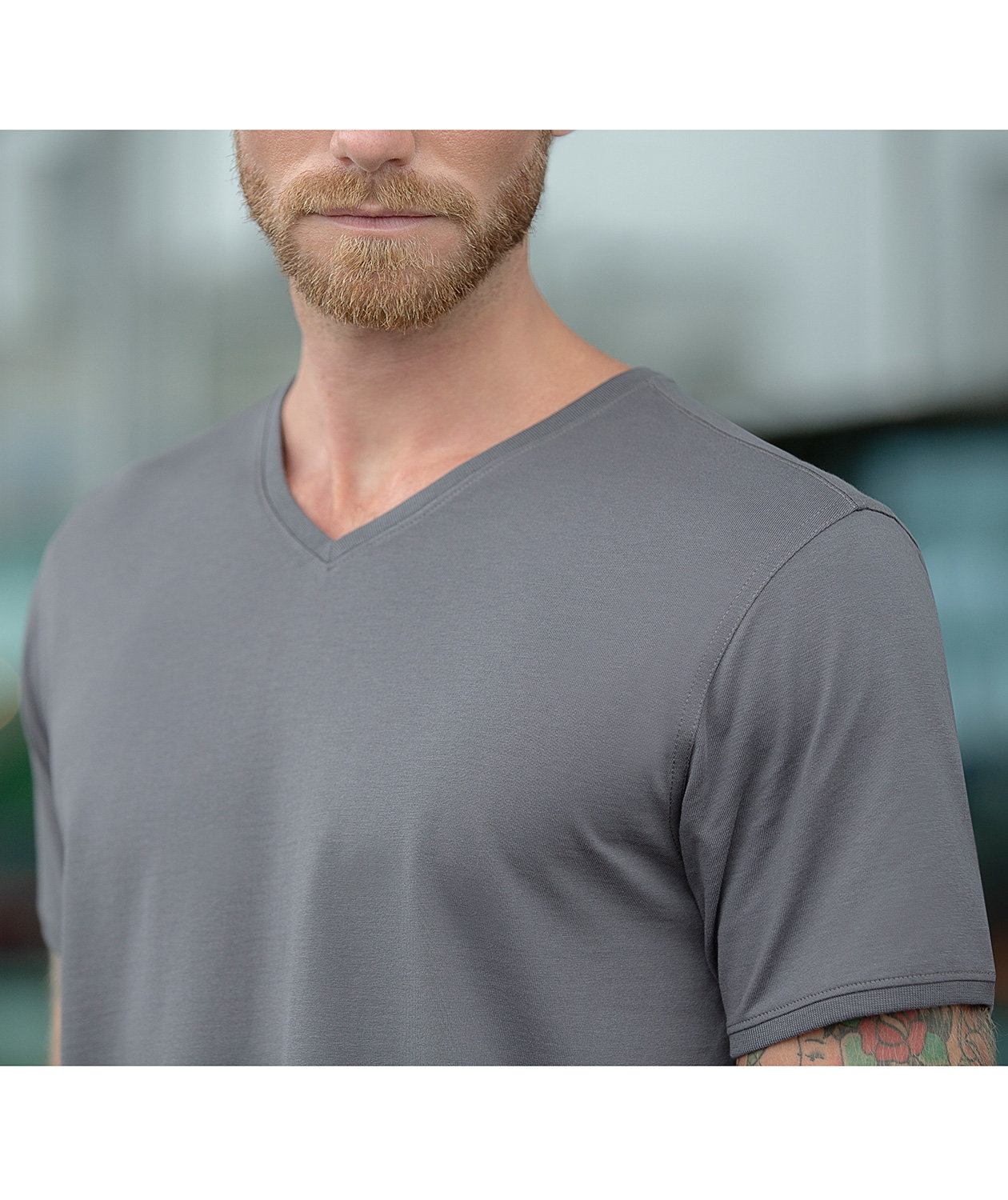 ID PRO wear CARE  T-skjorte, Silver Grey, large image number 4