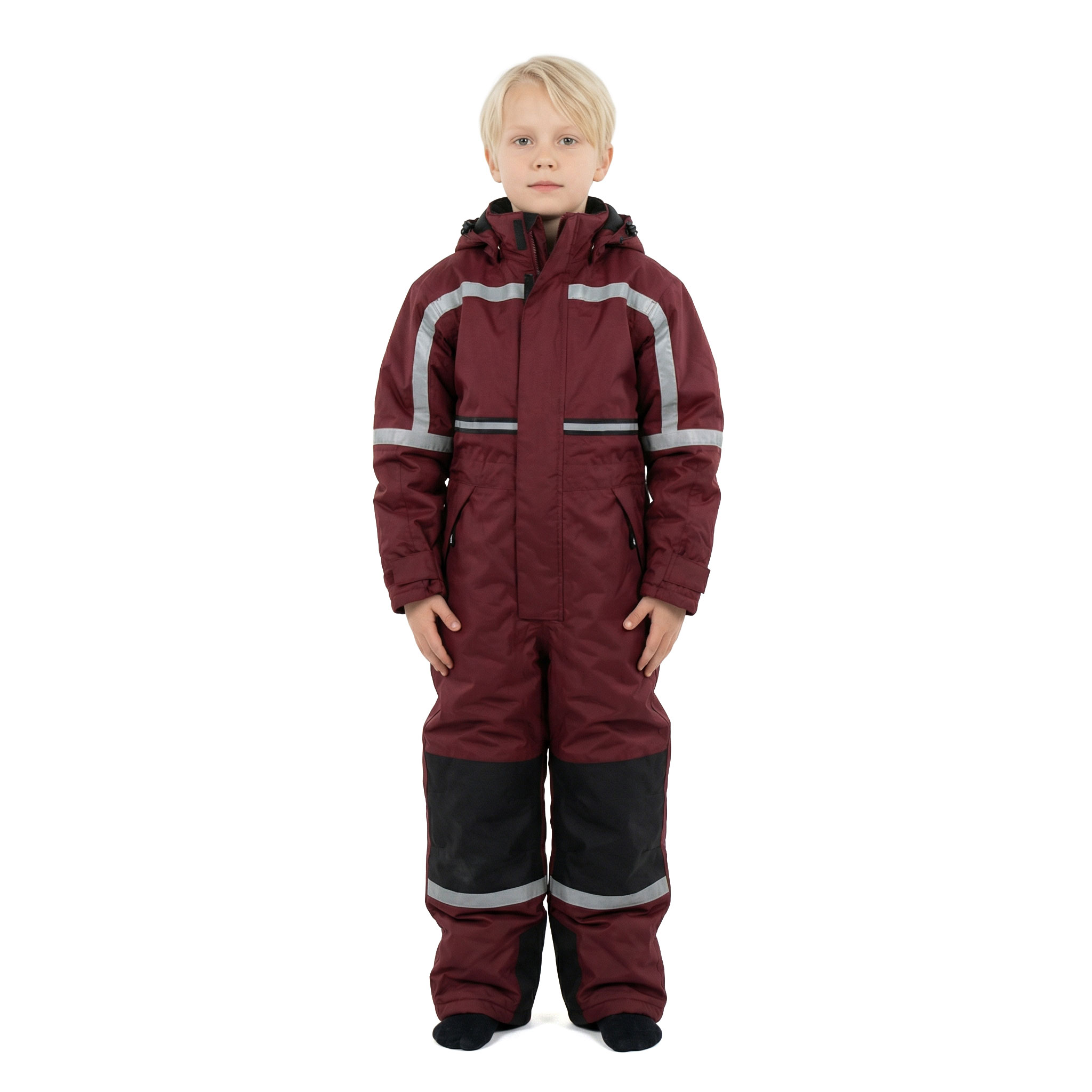 Ocean thermo coverall for kids, Carbarnet, large image number 2