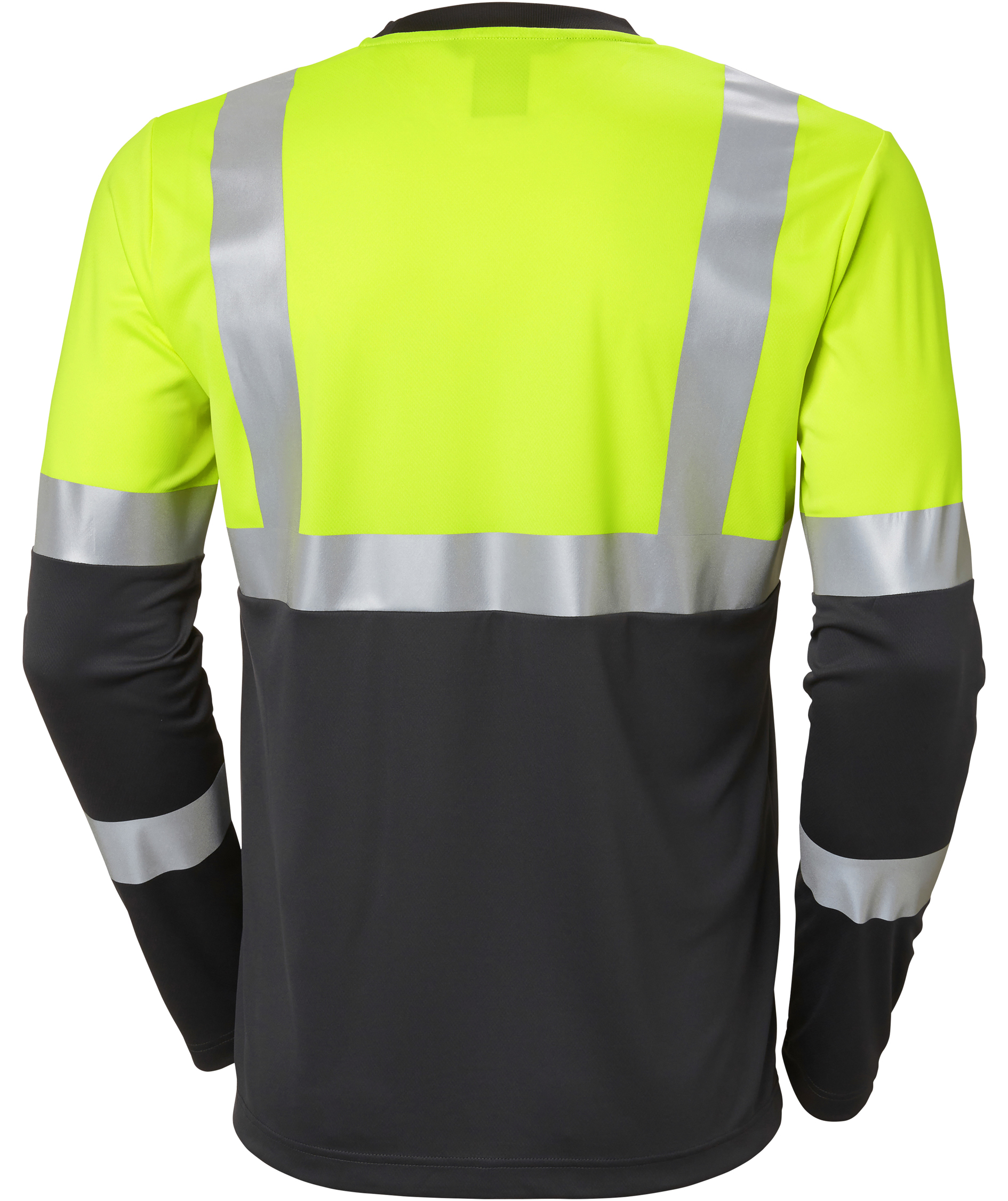 Helly Hansen Addvis lang&auml;rmliges T-Shirt, Hi-vis Gelb/Ebony, large image number 2