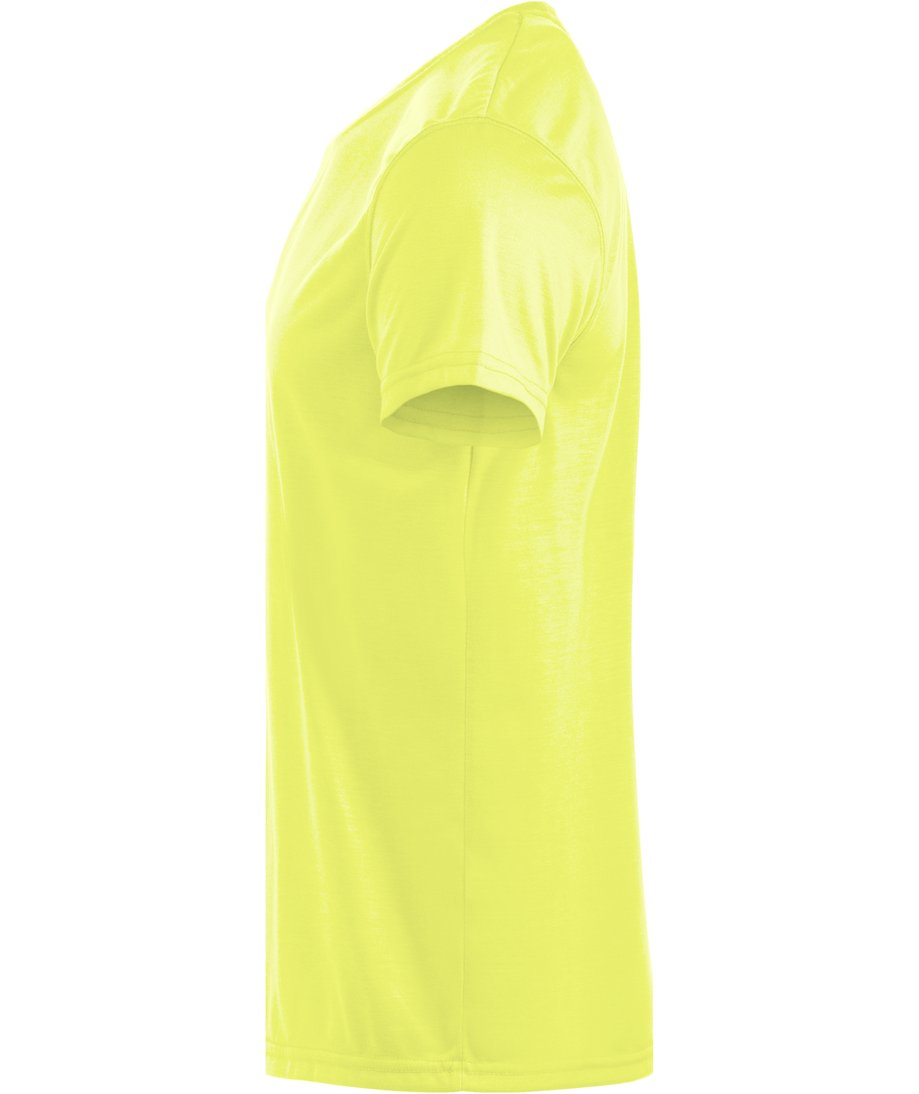 Clique Neon-T T-shirt, Neon Yellow, large image number 3