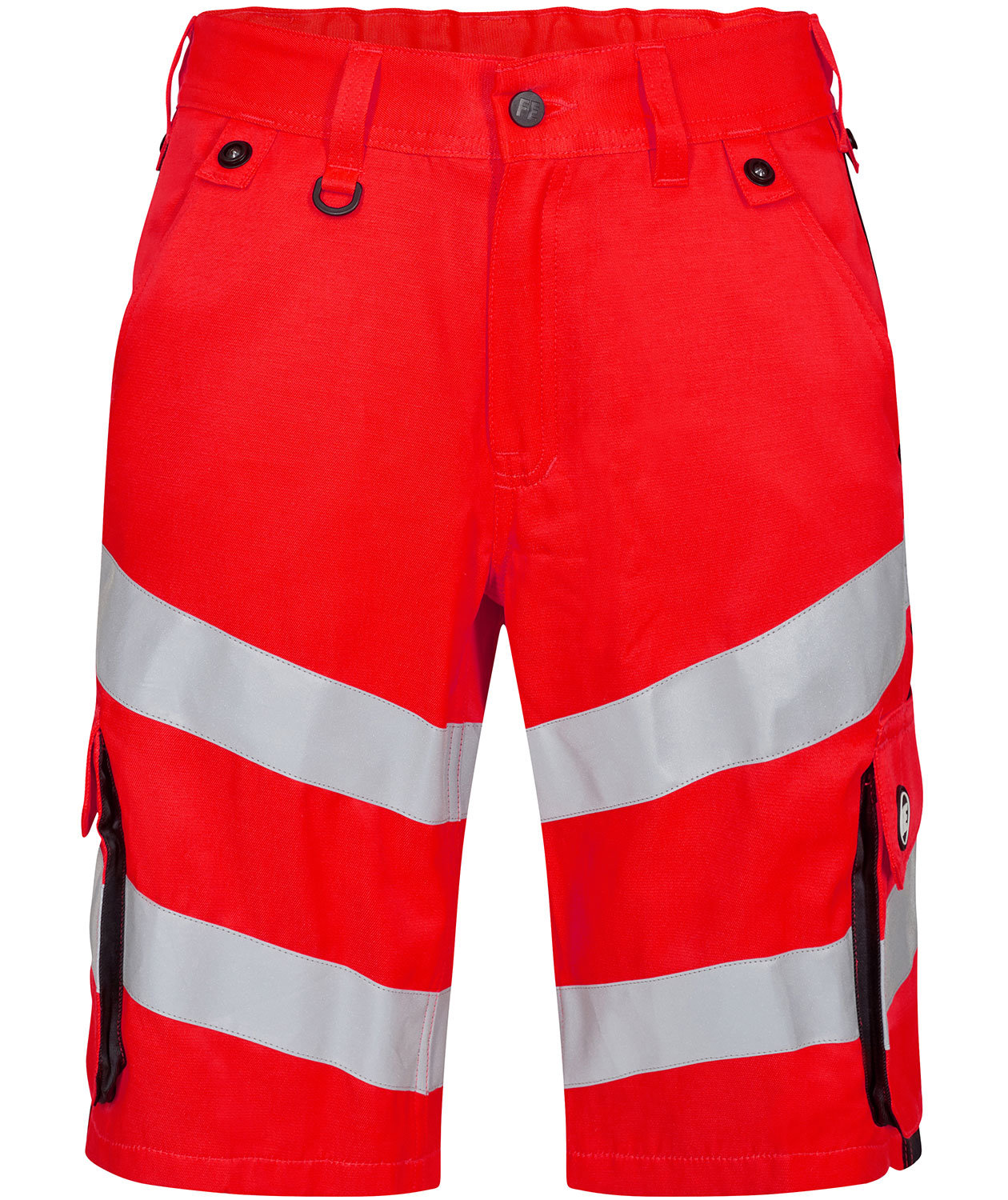 Engel Safety Light arbeidsshorts, Hi-vis R&oslash;d/Svart, Hi-vis R&oslash;d/Svart, swatch