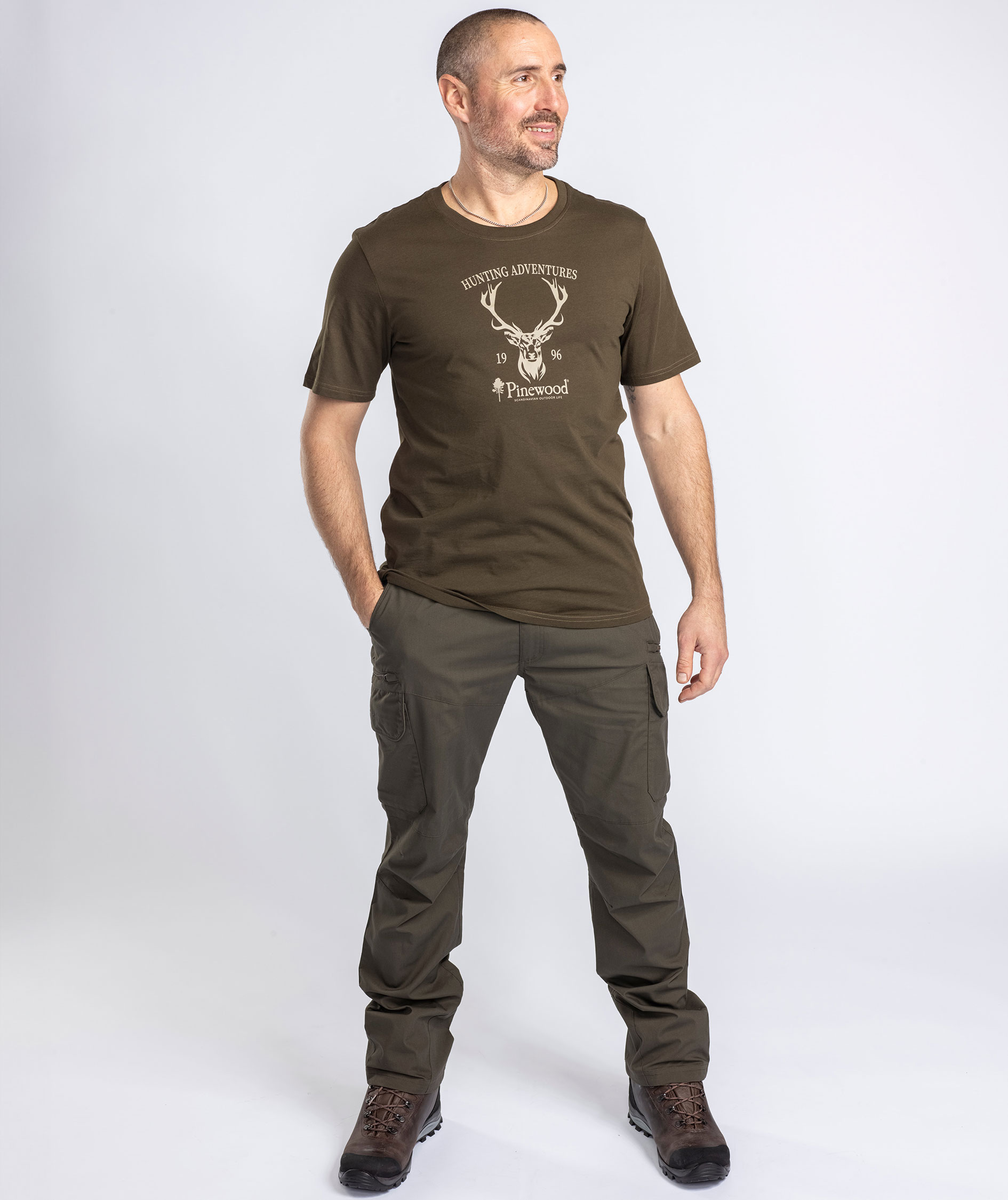 Pinewood&nbsp;Pro InsectSafe bukser, Moss green, large image number 12