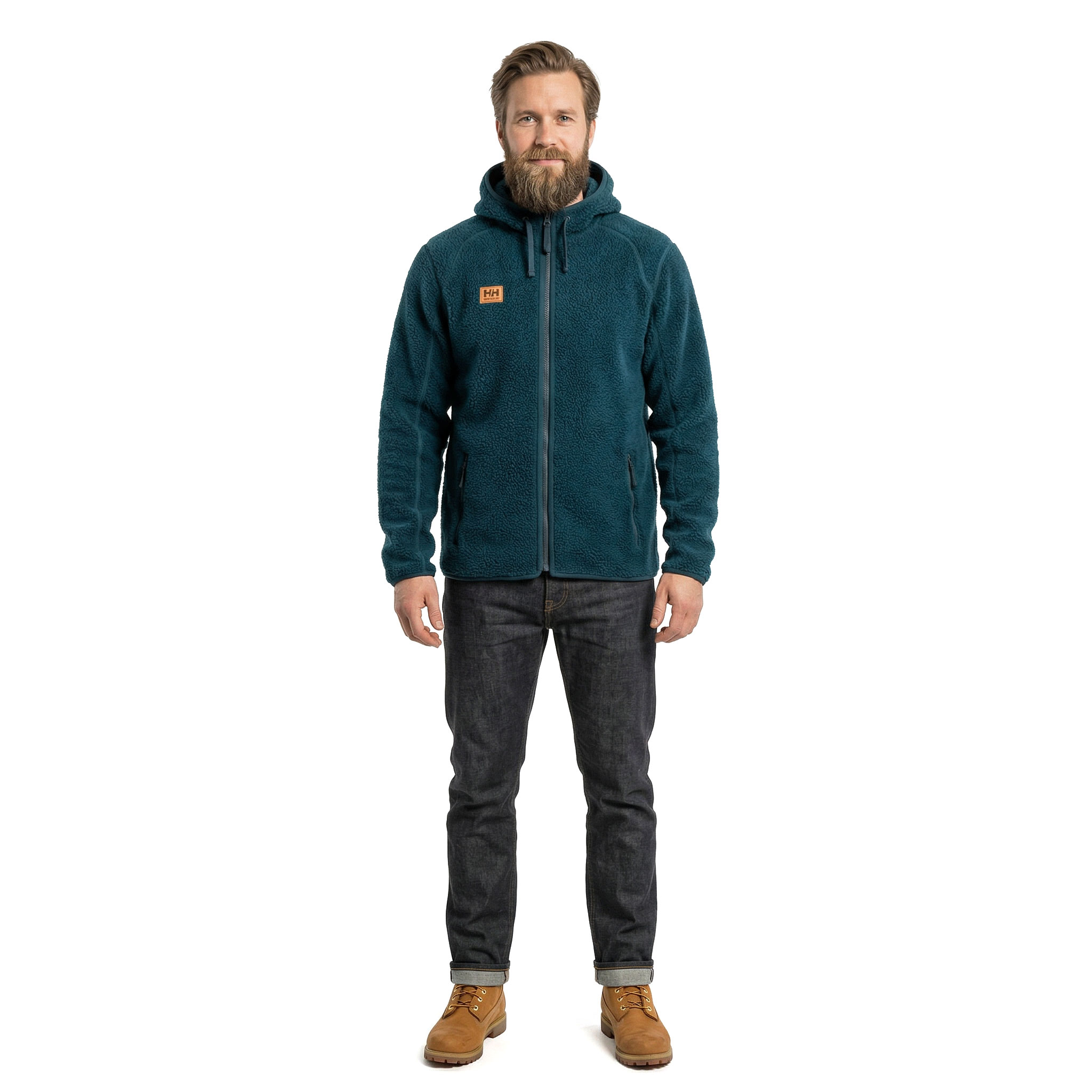 Helly Hansen Heritage fibre pile jacket, Marine Blue, large image number 2