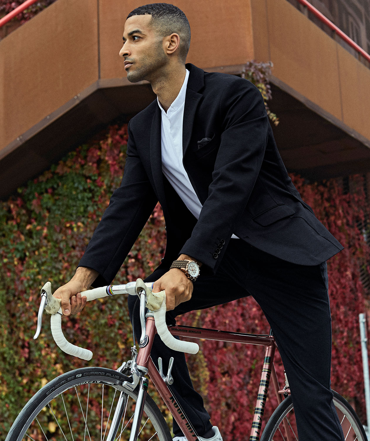 Sunwill Extreme Flexibility Slim fit chinos, Navy, large image number 7