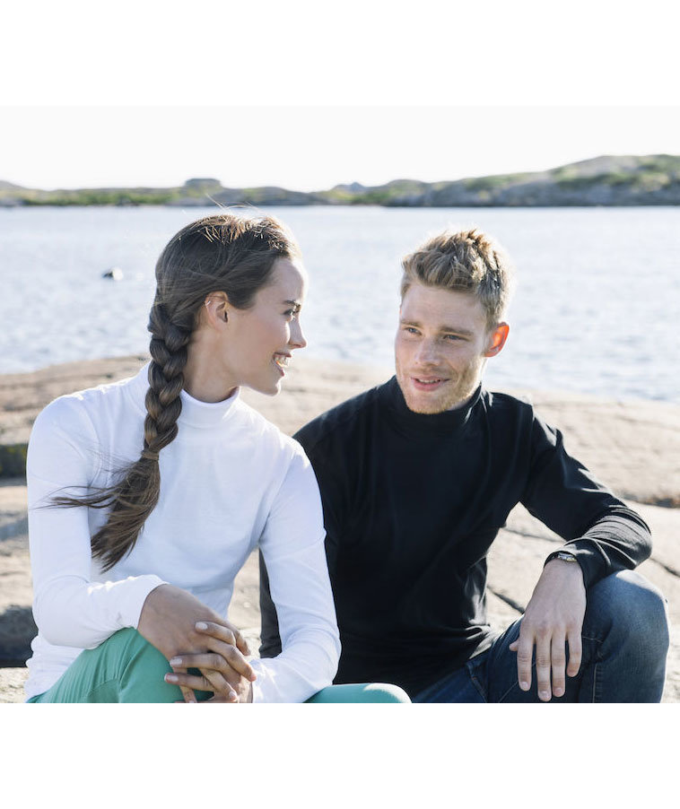 Clique Ezel women's turtleneck sweater, White, large image number 4