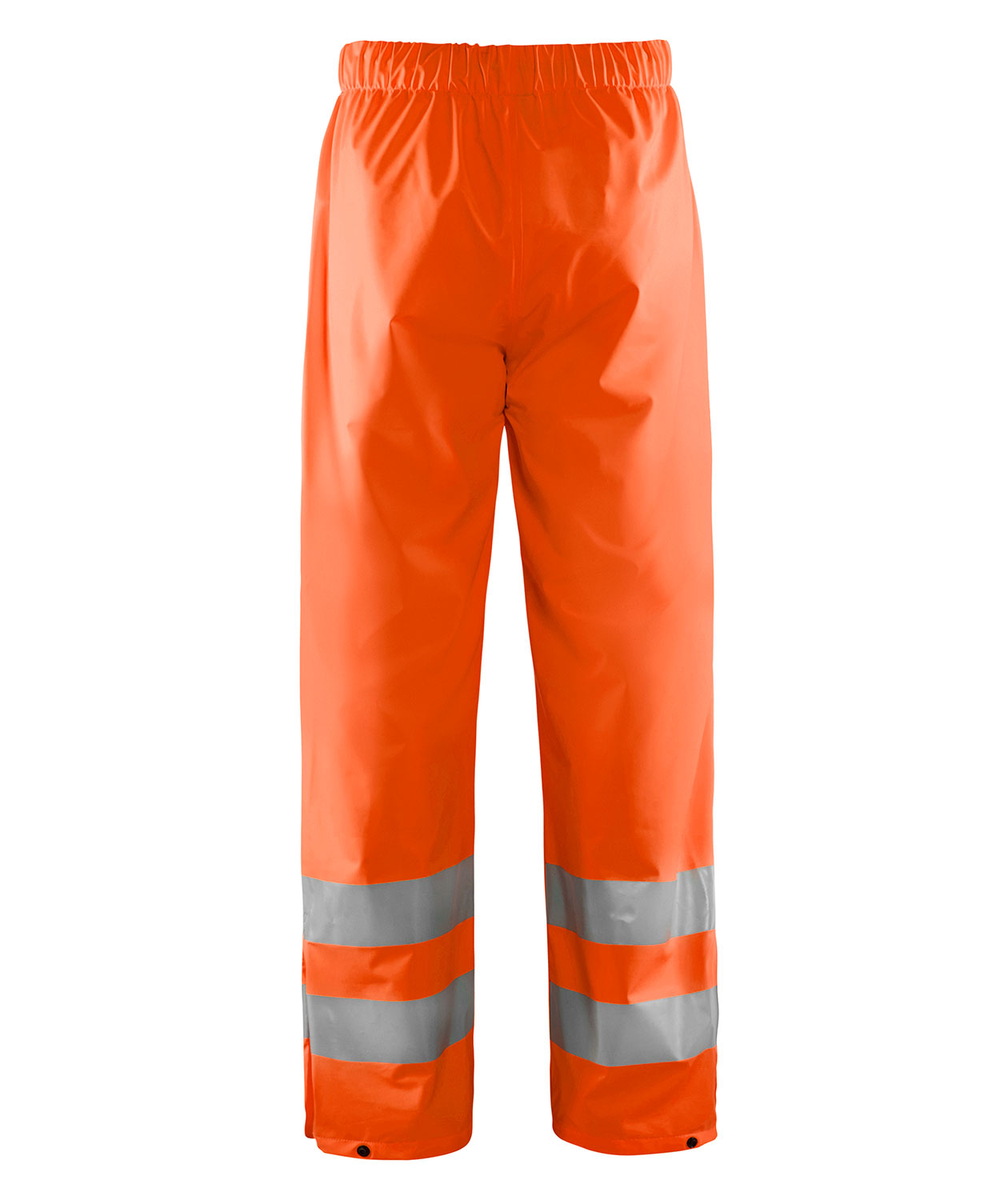 Bl&aring;kl&auml;der regnbukser, Hi-vis Orange, large image number 1