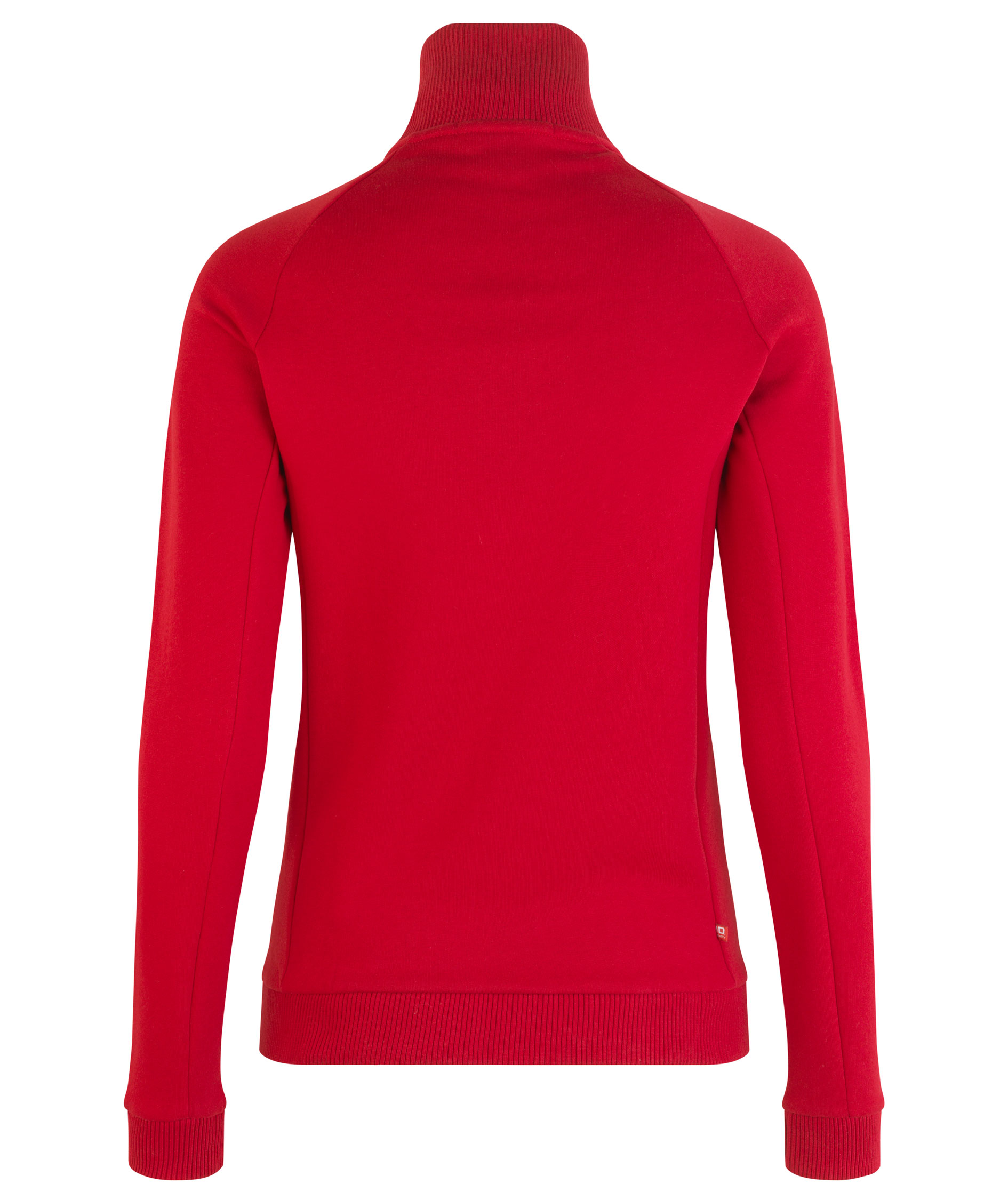 ID cardigan with zipper women's, Red