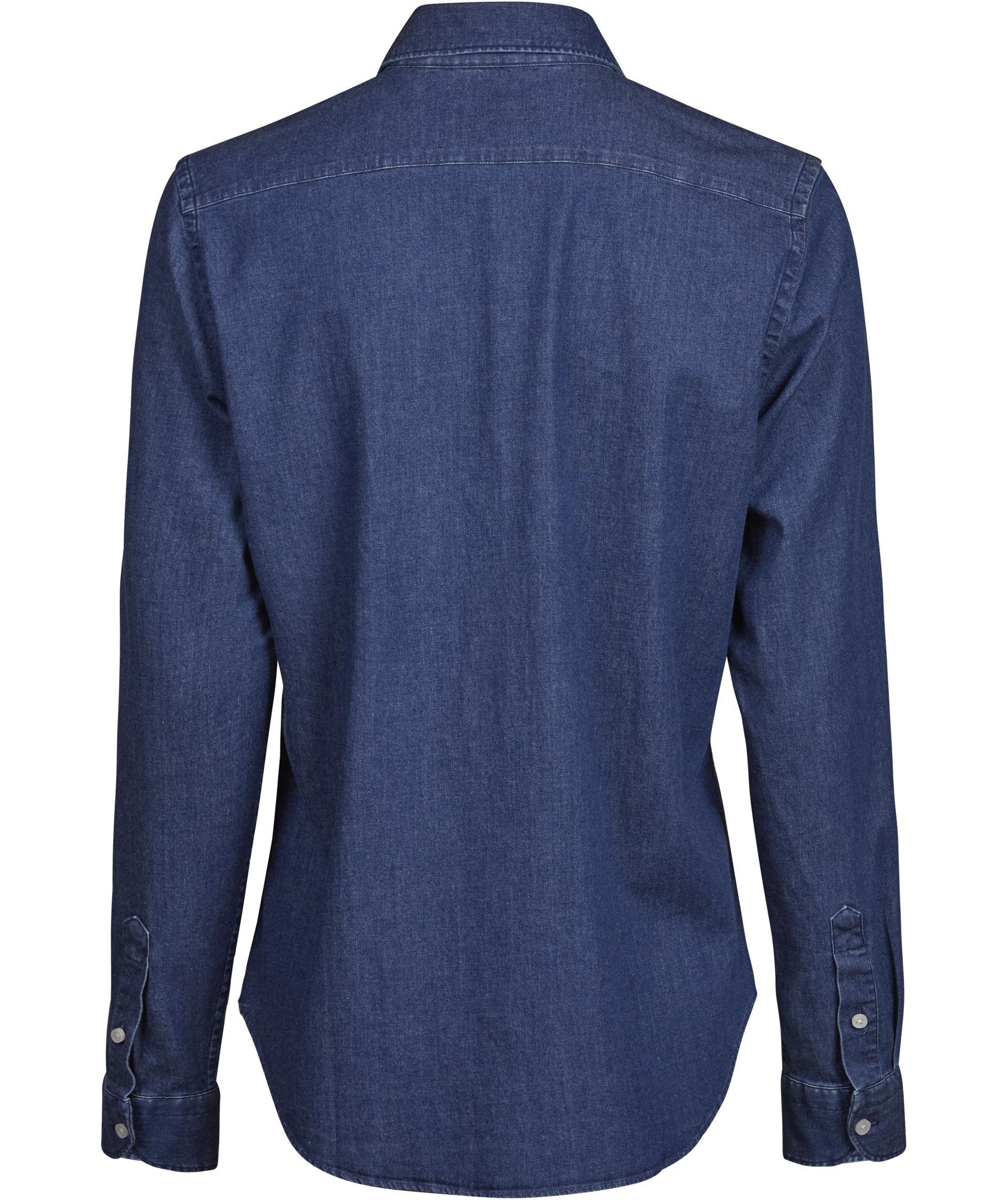 Tee Jays denim women's shirt, Blue Denim, large image number 2