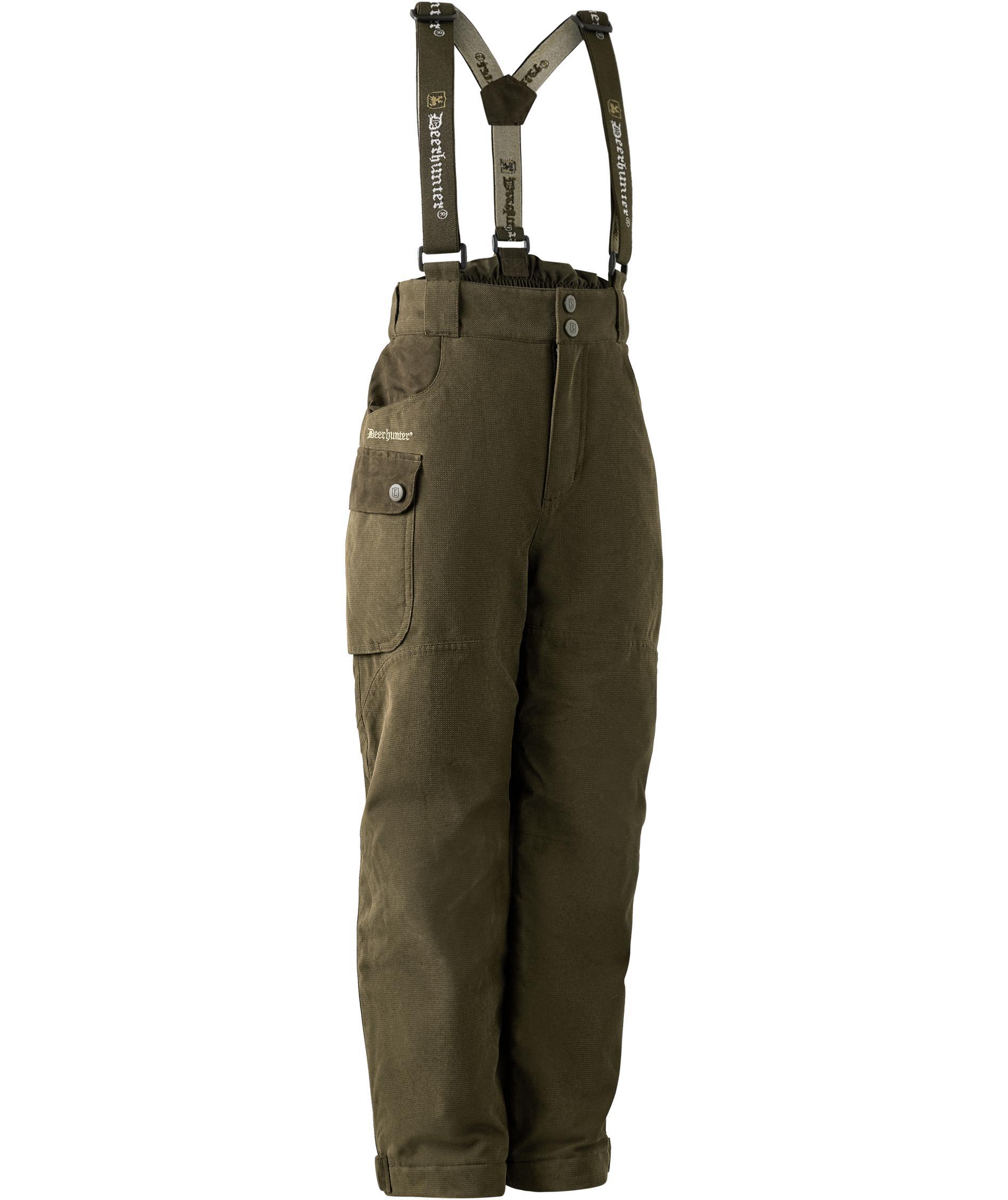 Deerhunter Eagle vinterbyxa till barn, Tarmac green