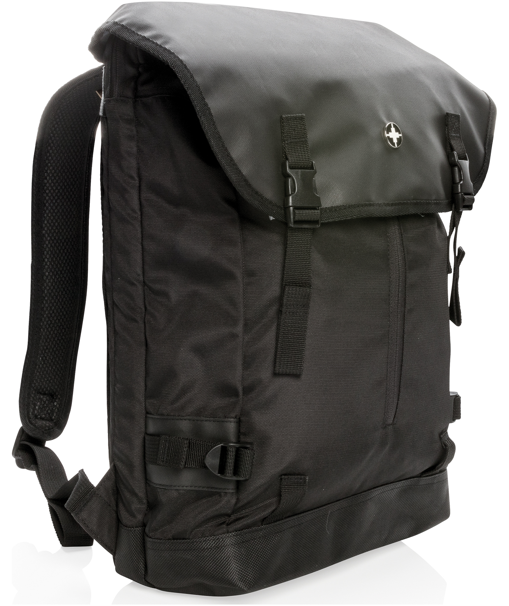 Swiss Peak 17" outdoor laptop ryggsekk 20L, Svart