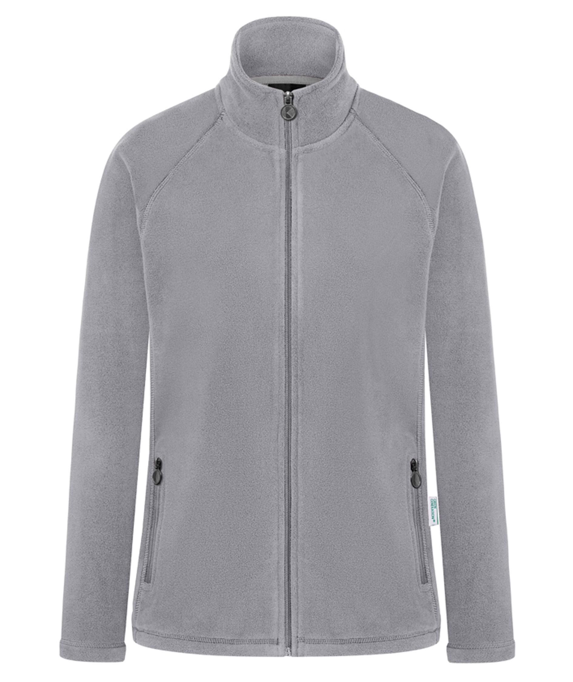 Karlowsky fleecejacka dam, Platina gr&aring;