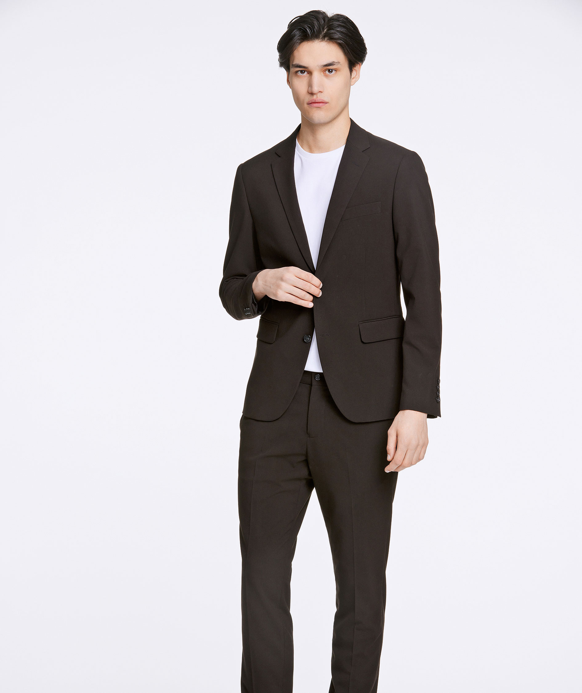 Lindbergh slim fit blazer, Black, large image number 1